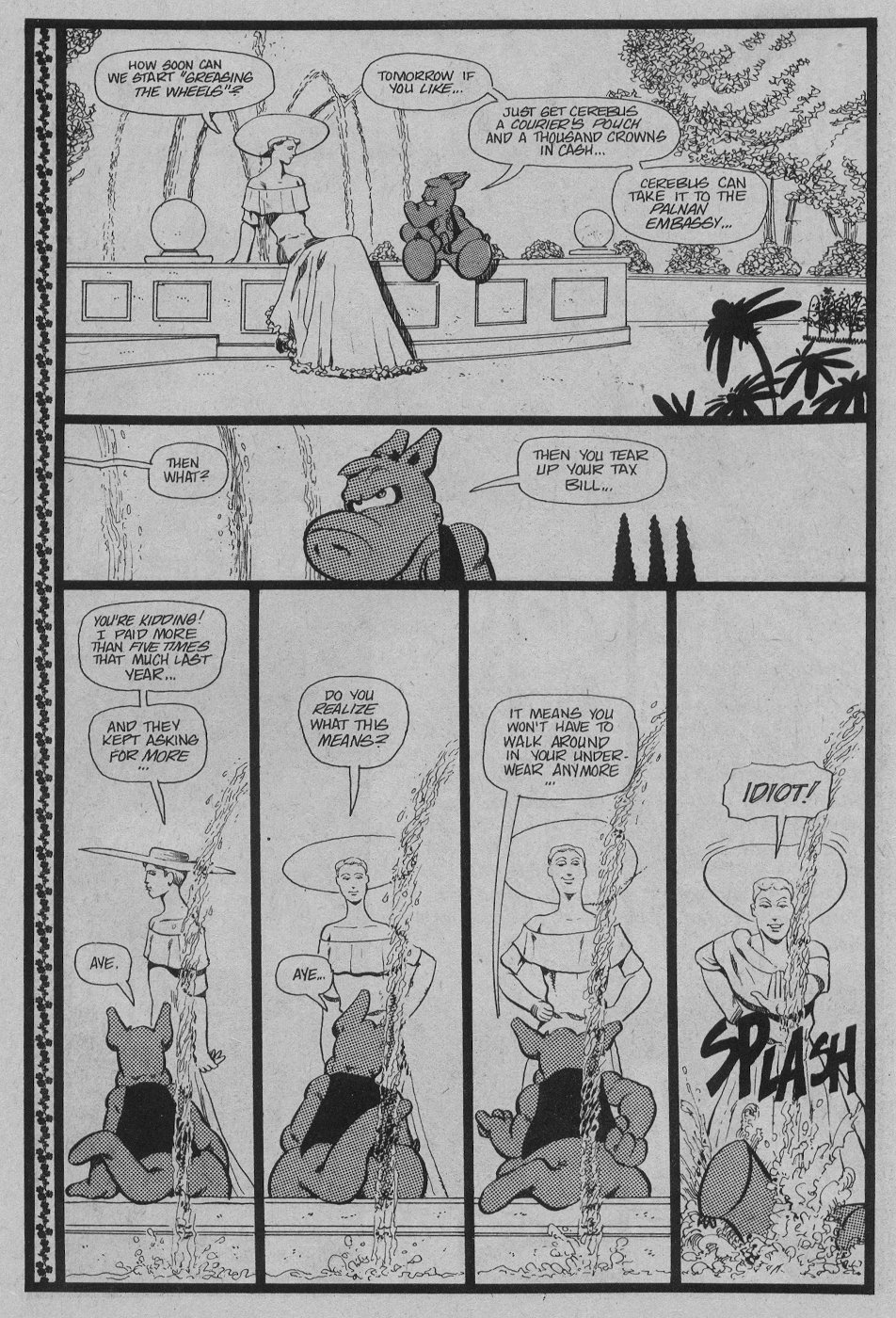Read online Cerebus comic -  Issue #53 - 17