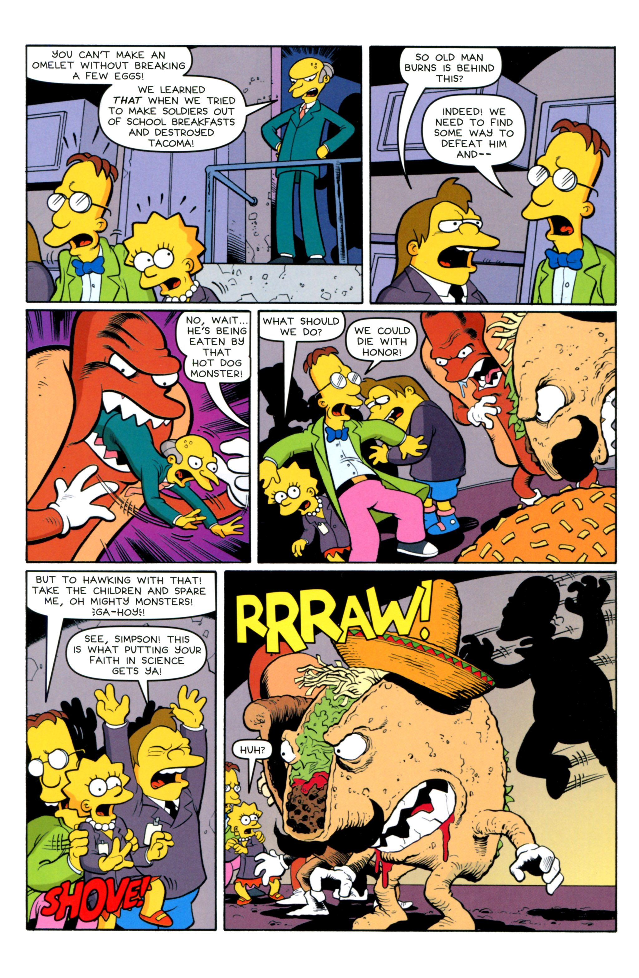 Read online Treehouse of Horror comic -  Issue #22 - 25