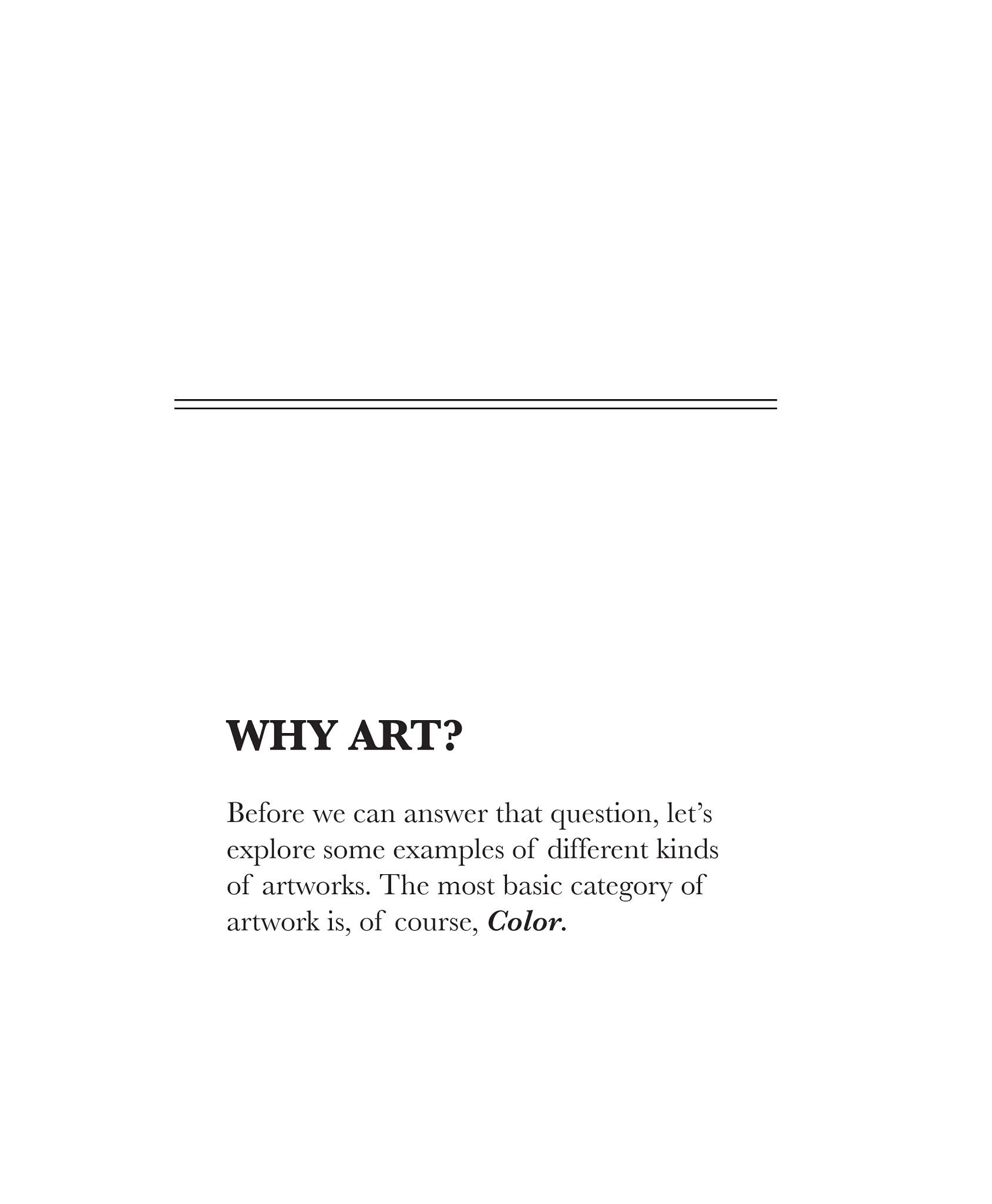 Read online Why Art? comic -  Issue # TPB - 5