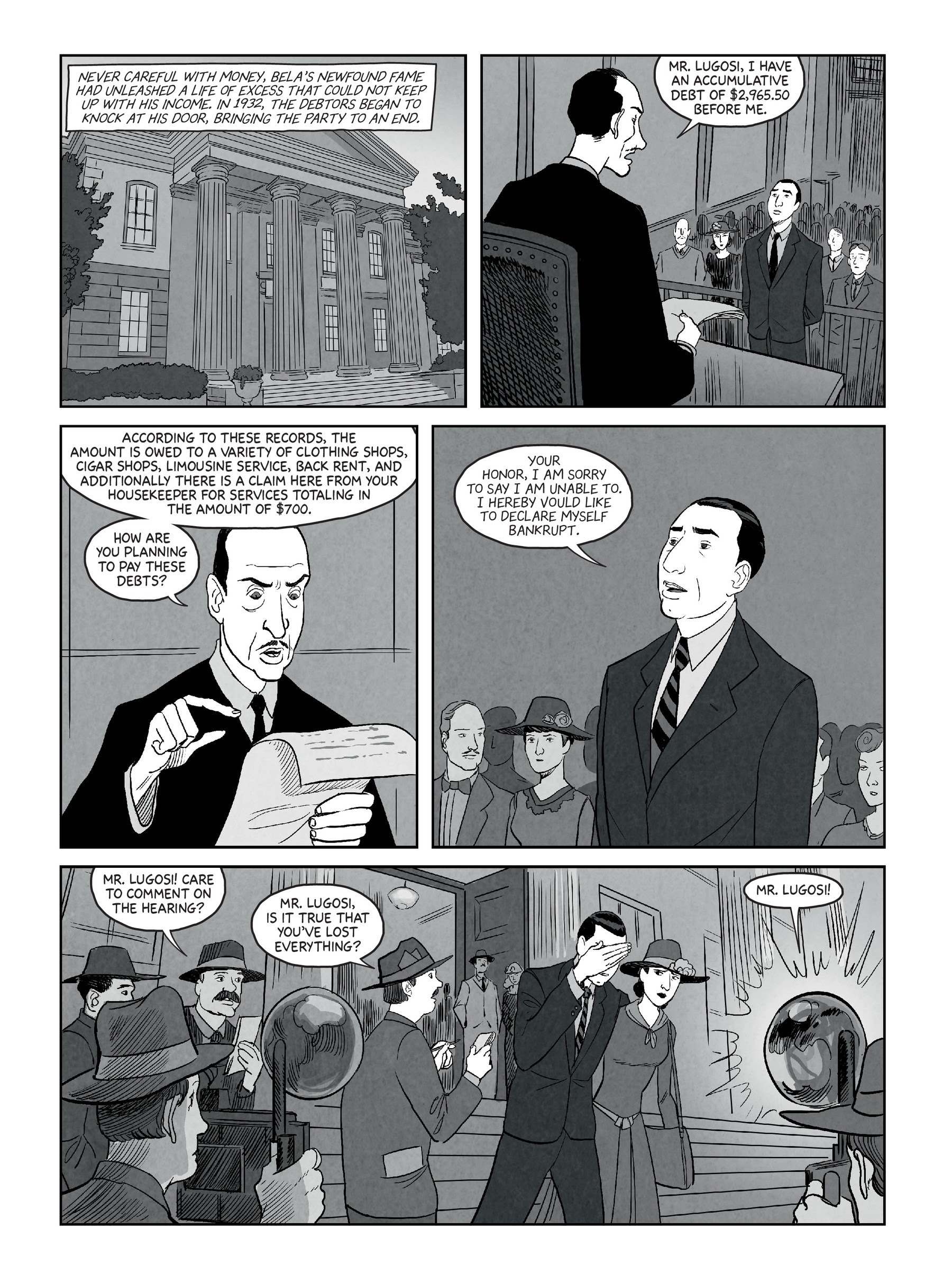 Read online Lugosi: The Rise & Fall of Hollywood's Dracula comic -  Issue # TPB (Part 1) - 82