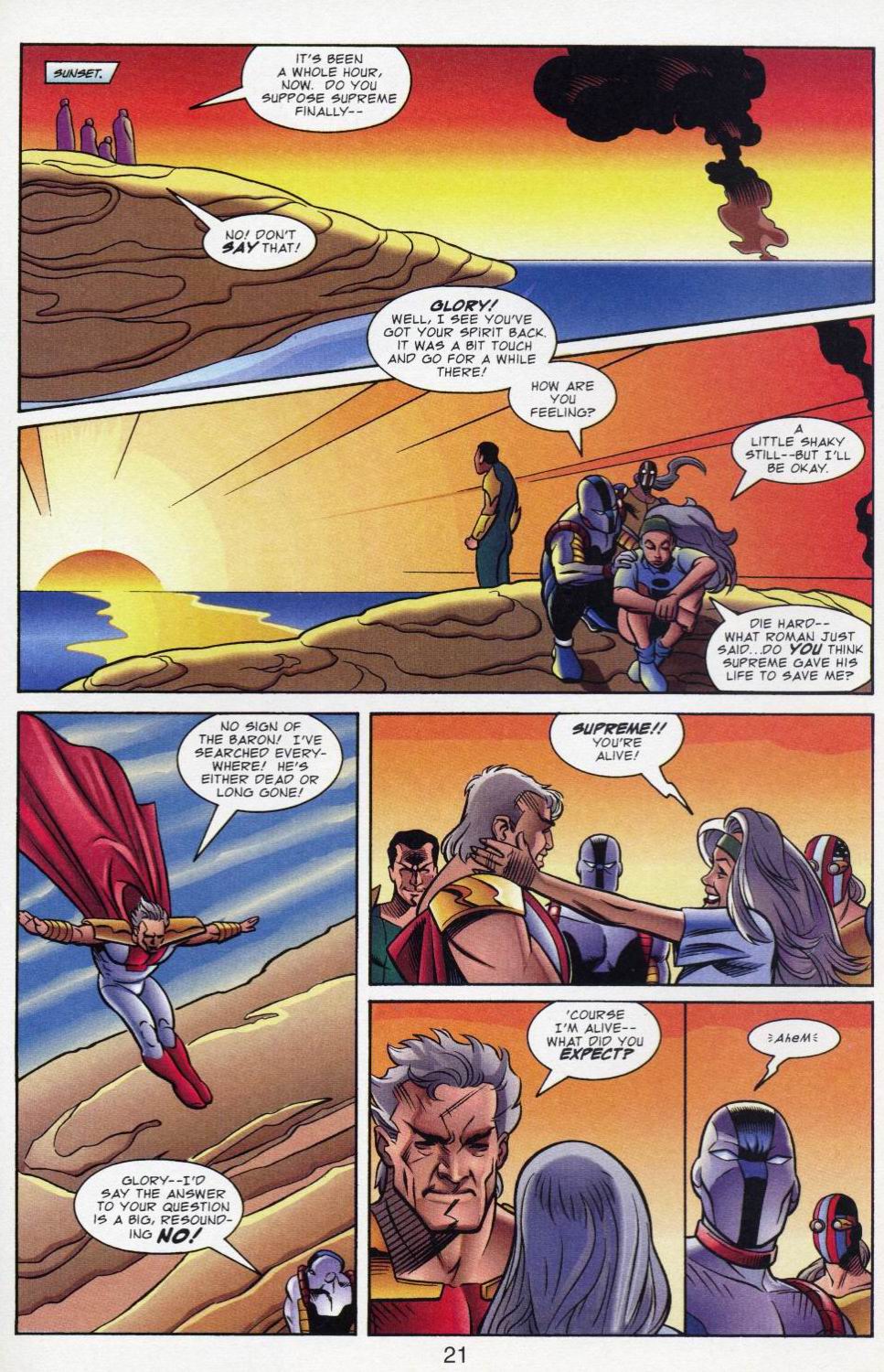 Read online Supreme: Glory Days comic -  Issue #2 - 20