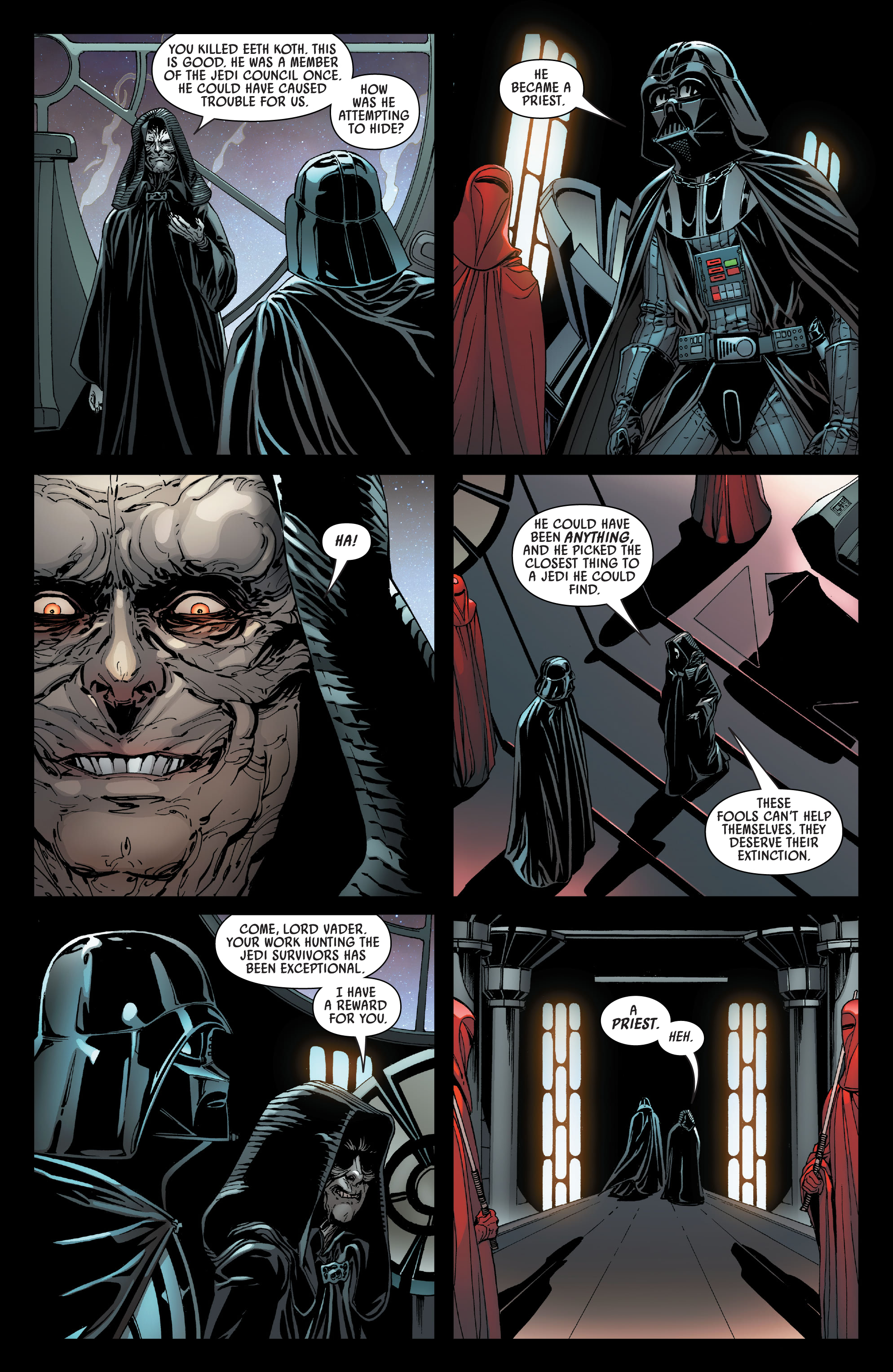 Read online Star Wars: Darth Vader by Charles Soule Omnibus comic -  Issue # TPB (Part 5) - 1