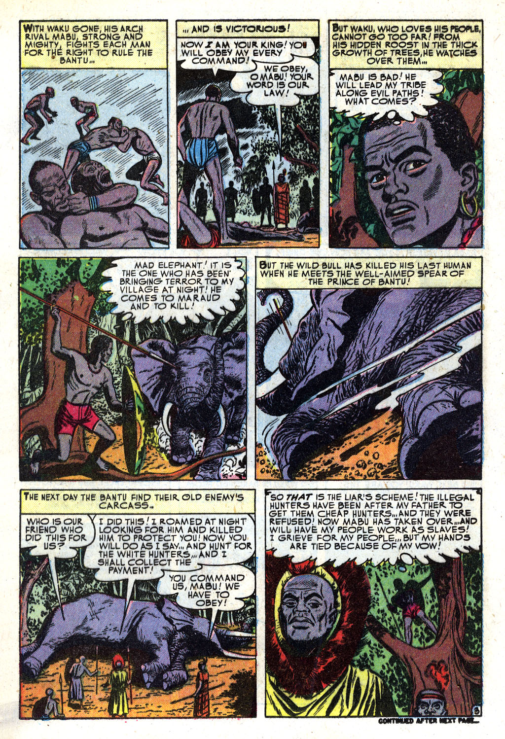 Read online Jungle Tales comic -  Issue #1 - 12