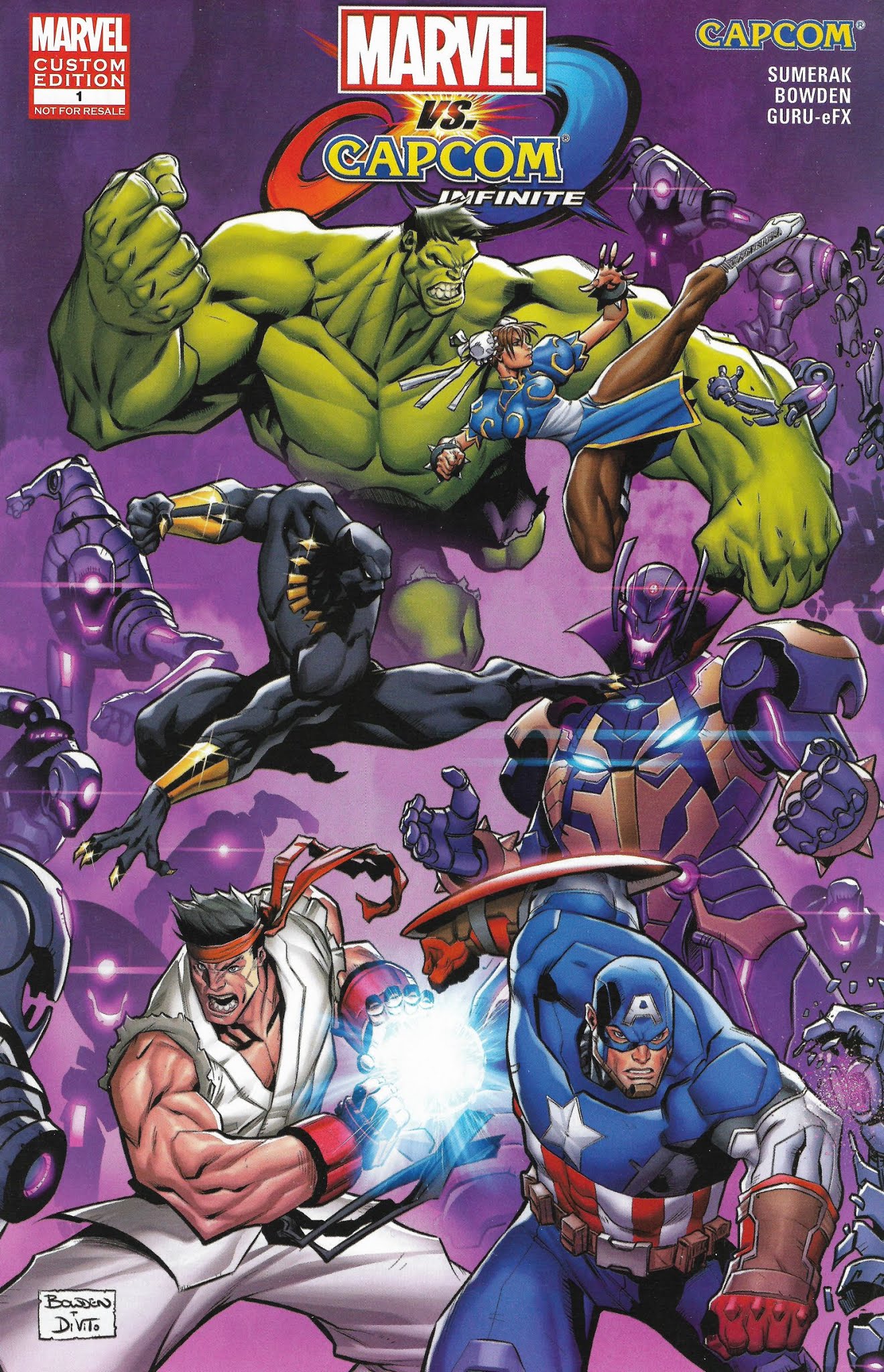 Read online Marvel Vs. Capcom Infinite: Infinite Horizons comic -  Issue # Full - 1