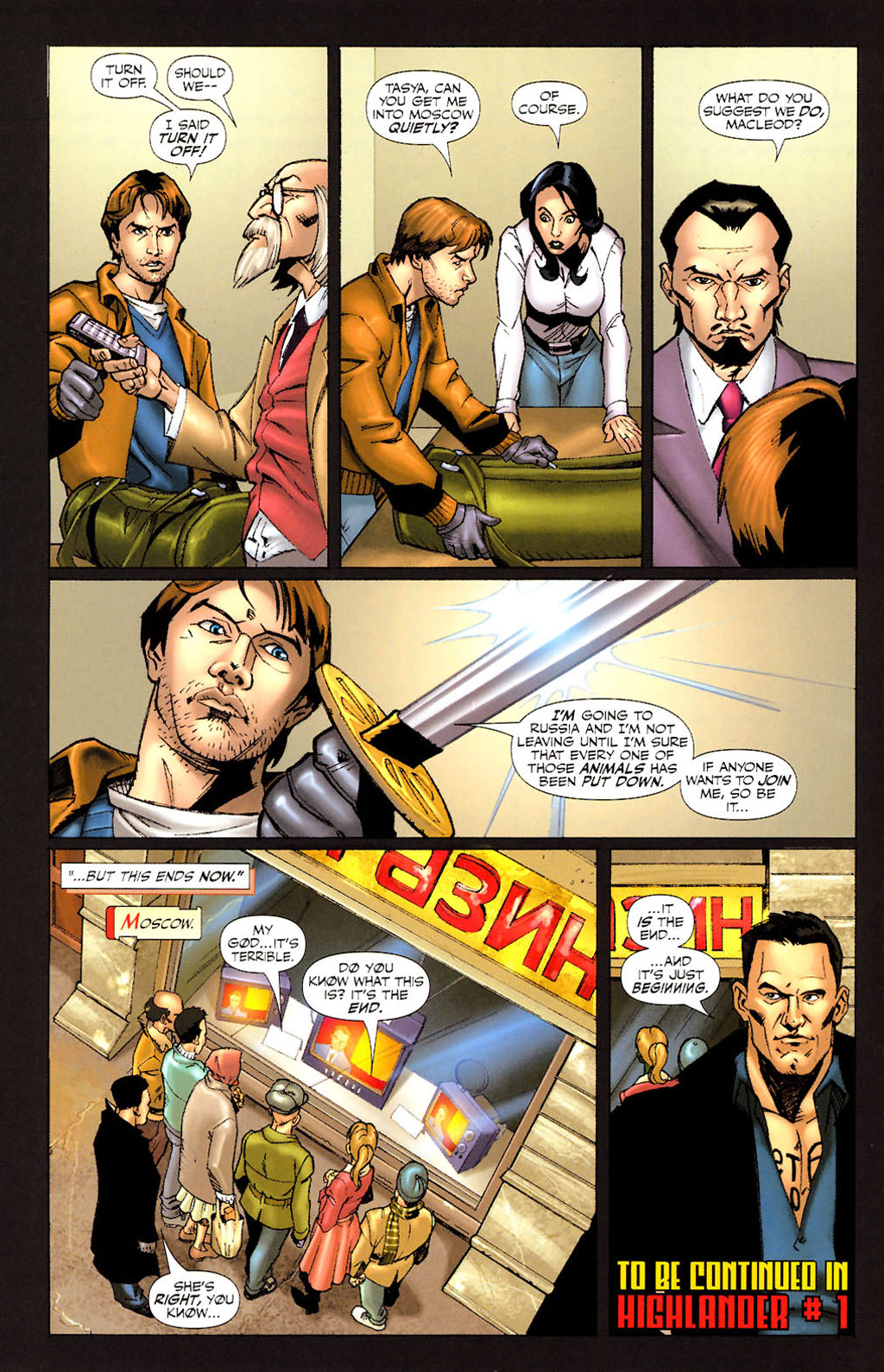 Read online Highlander comic -  Issue #0 - 15