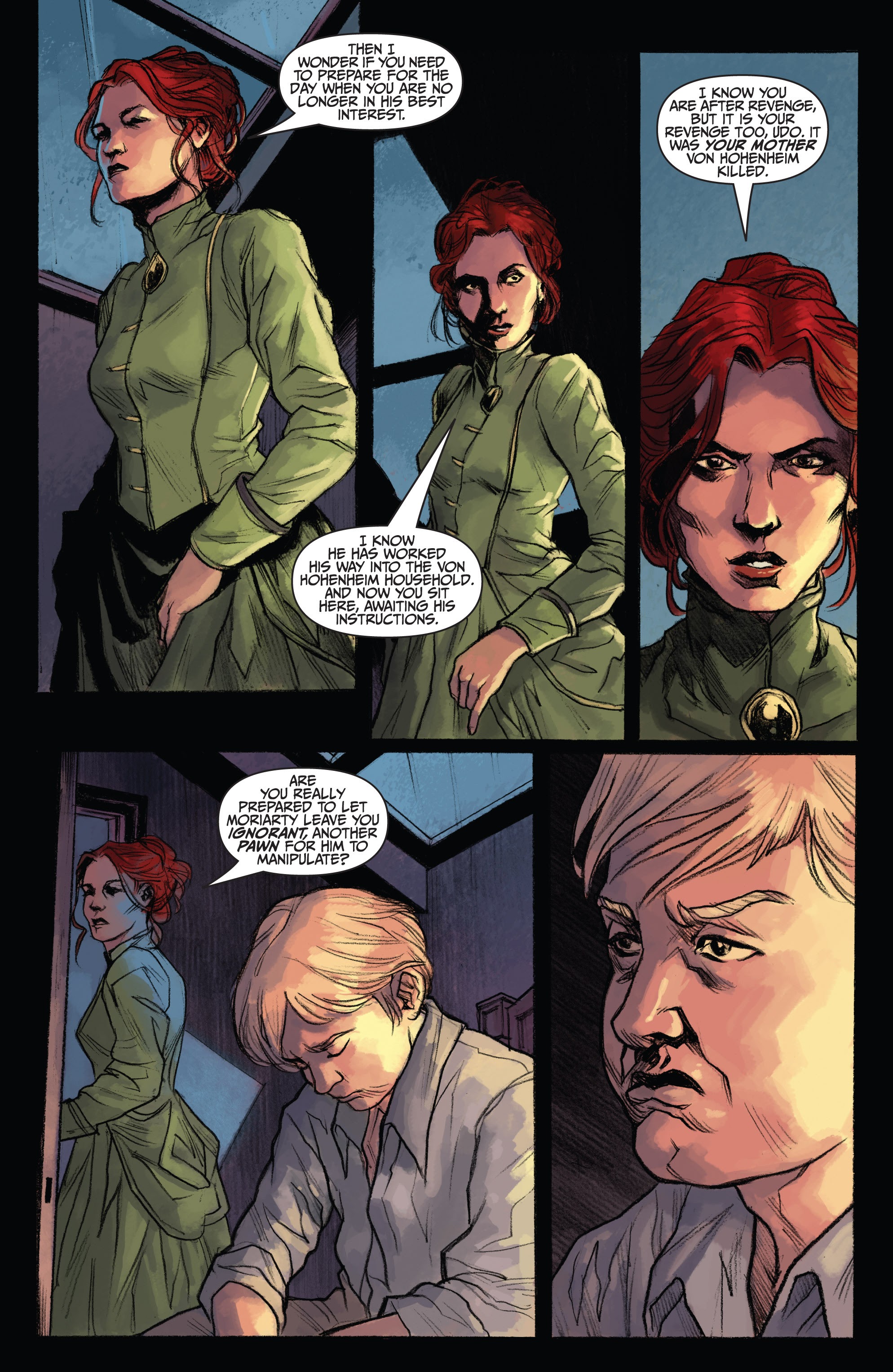 Read online Sherlock Holmes: Moriarty Lives comic -  Issue #3 - 9