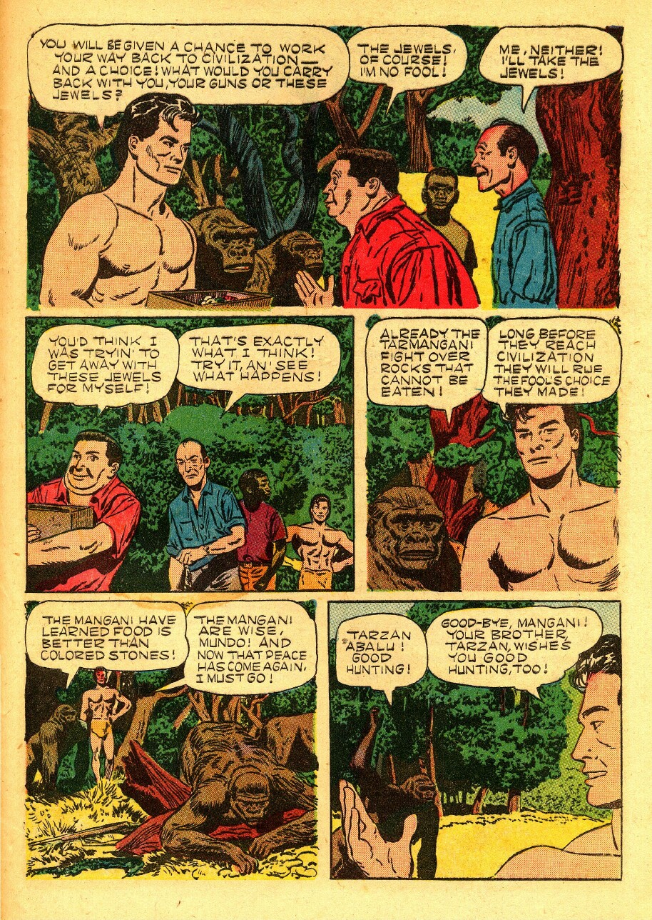 Read online Tarzan (1948) comic -  Issue #46 - 41