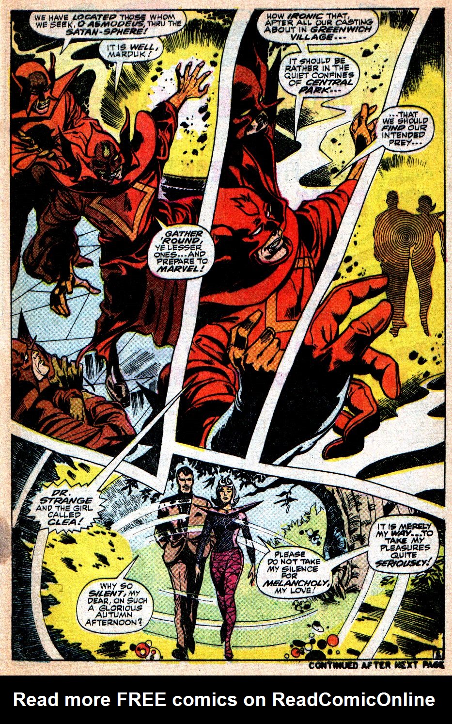 Read online Marvel Masterworks: Doctor Strange comic -  Issue # TPB 3 - 131