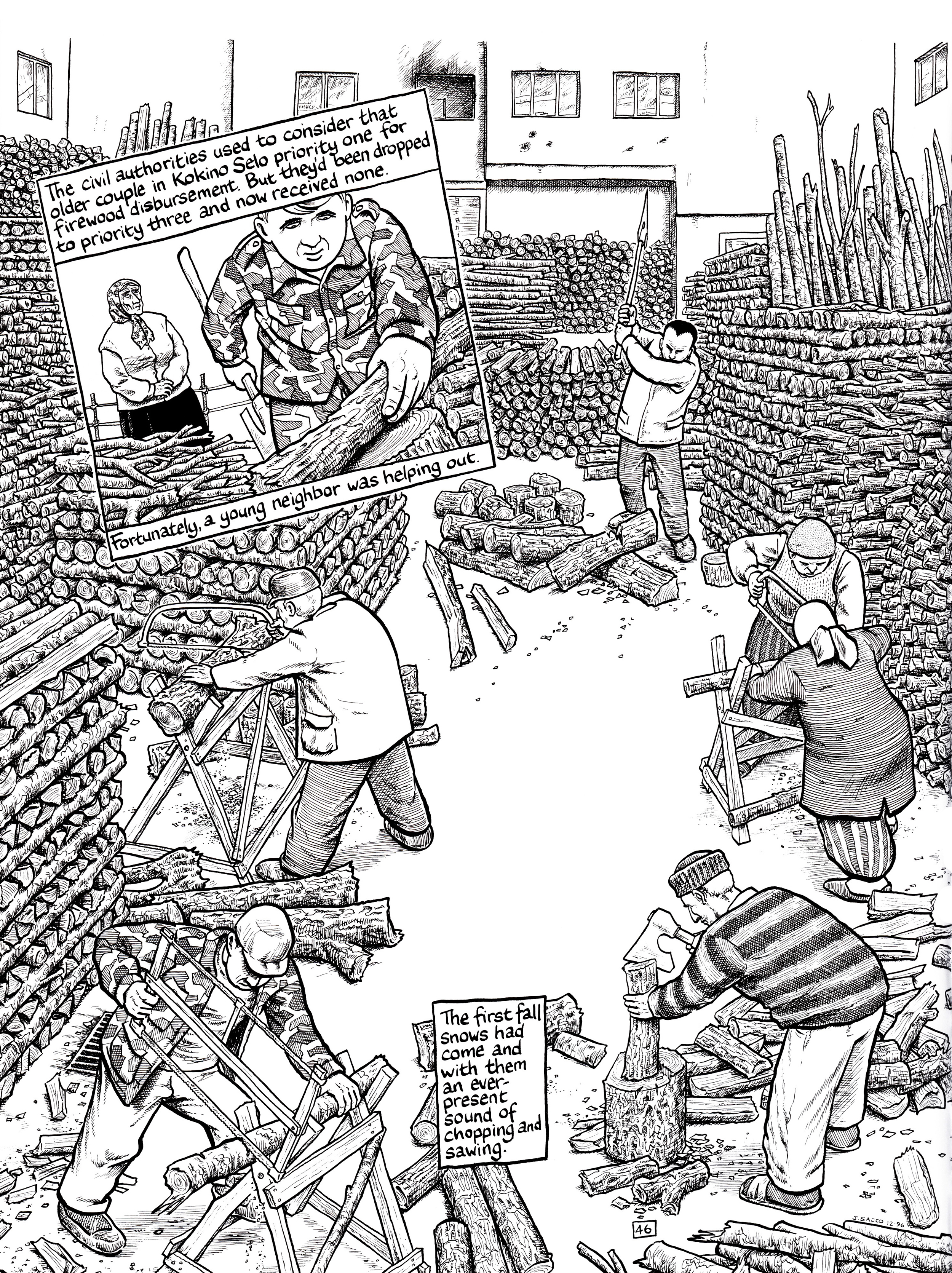 Read online Safe Area Goražde comic -  Issue # TPB (Part 1) - 84