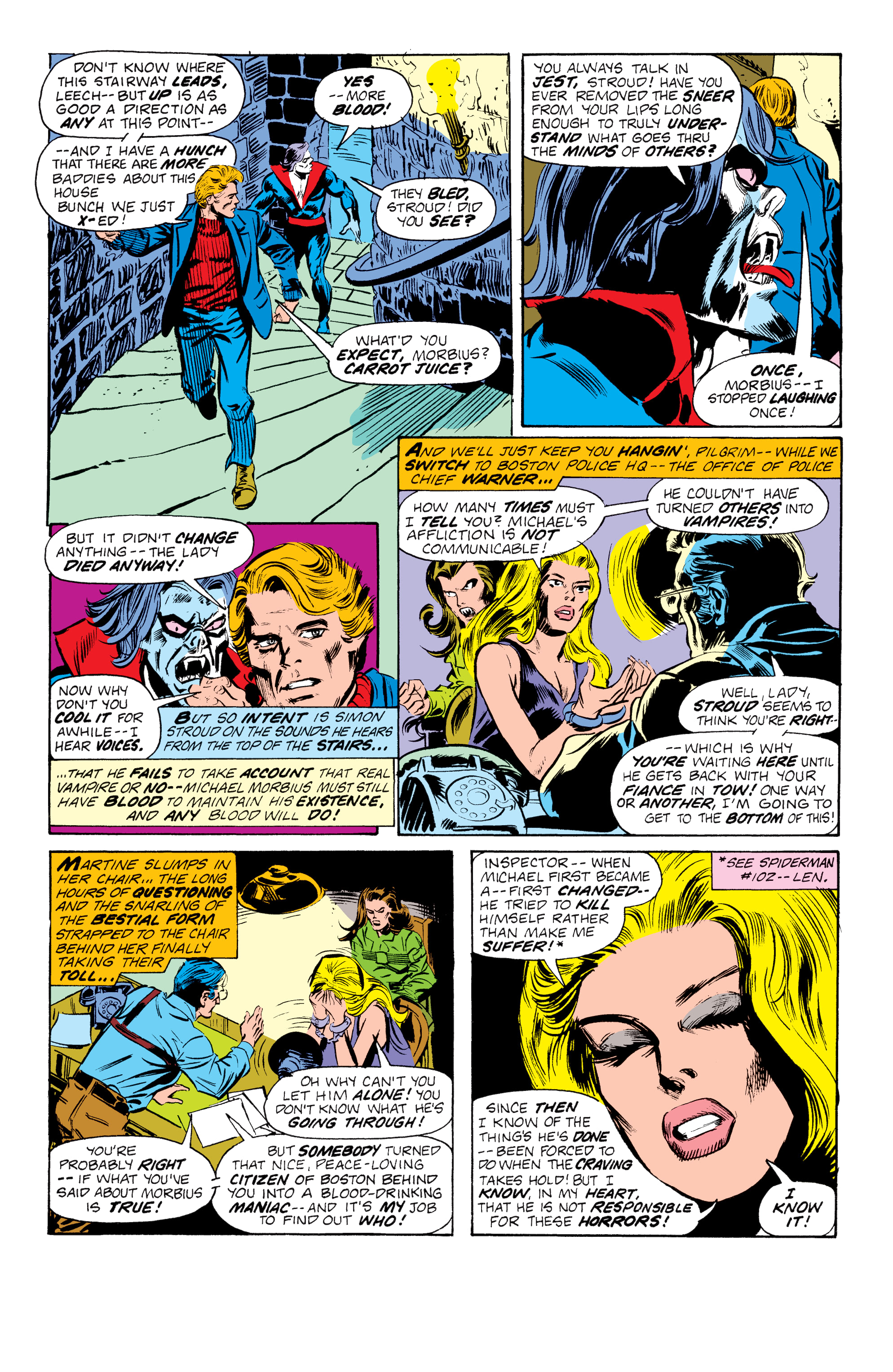 Read online Morbius Epic Collection comic -  Issue # The End of A Living Vampire (Part 1) - 67
