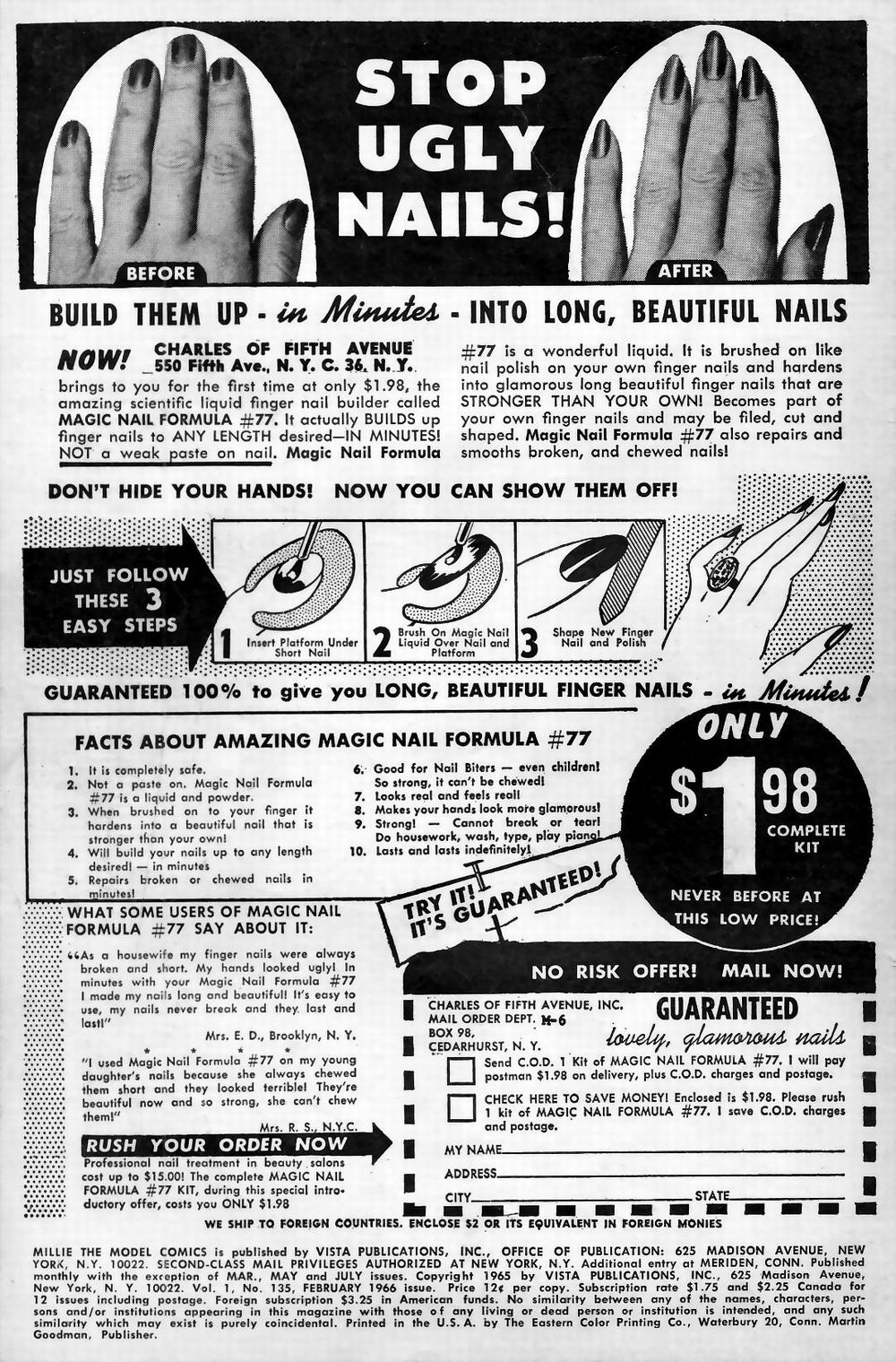 Read online Millie the Model comic -  Issue #135 - 2