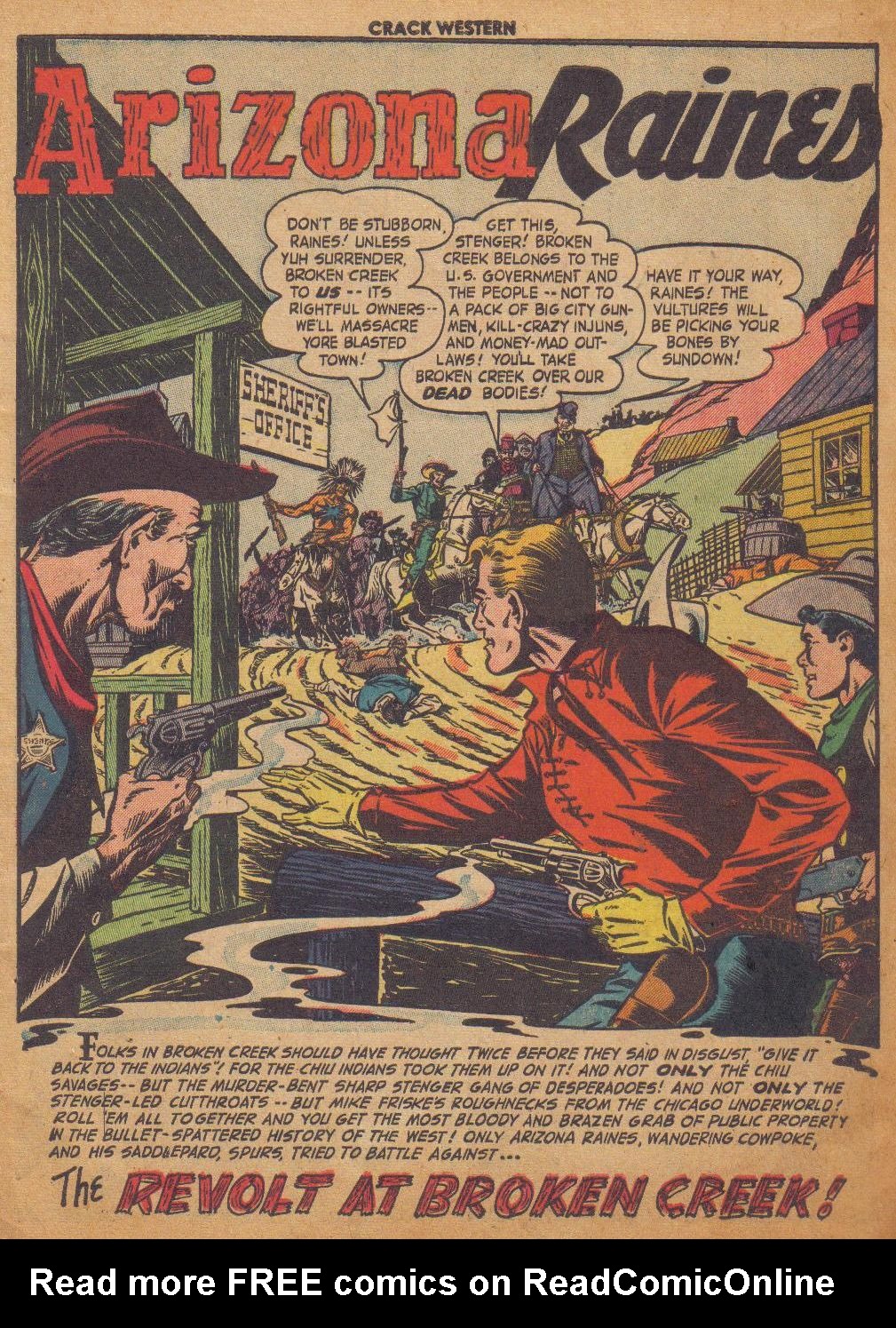 Read online Crack Western comic -  Issue #84 - 3