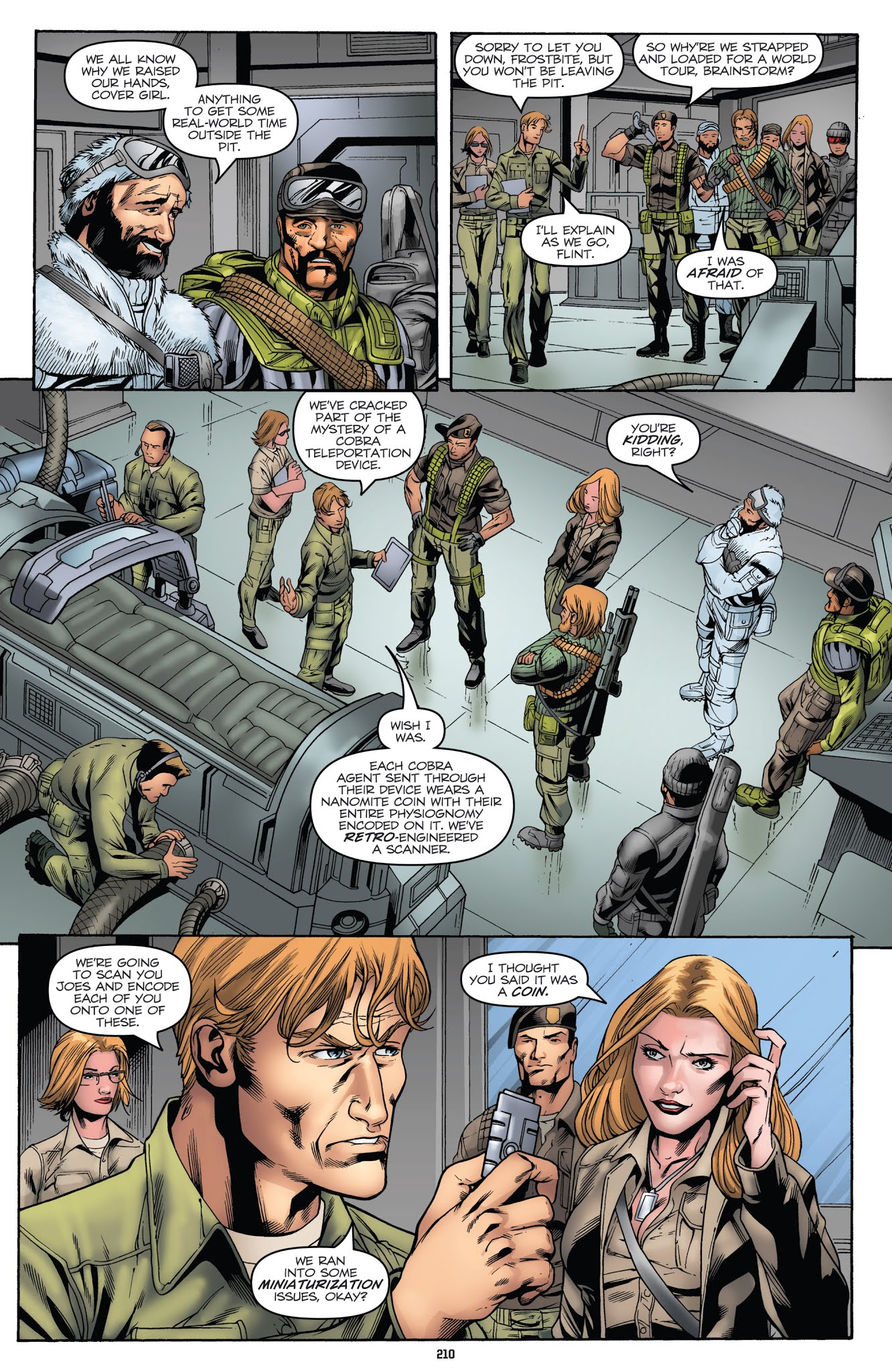 Read online G.I. Joe: The IDW Collection comic -  Issue # TPB 5 - 209