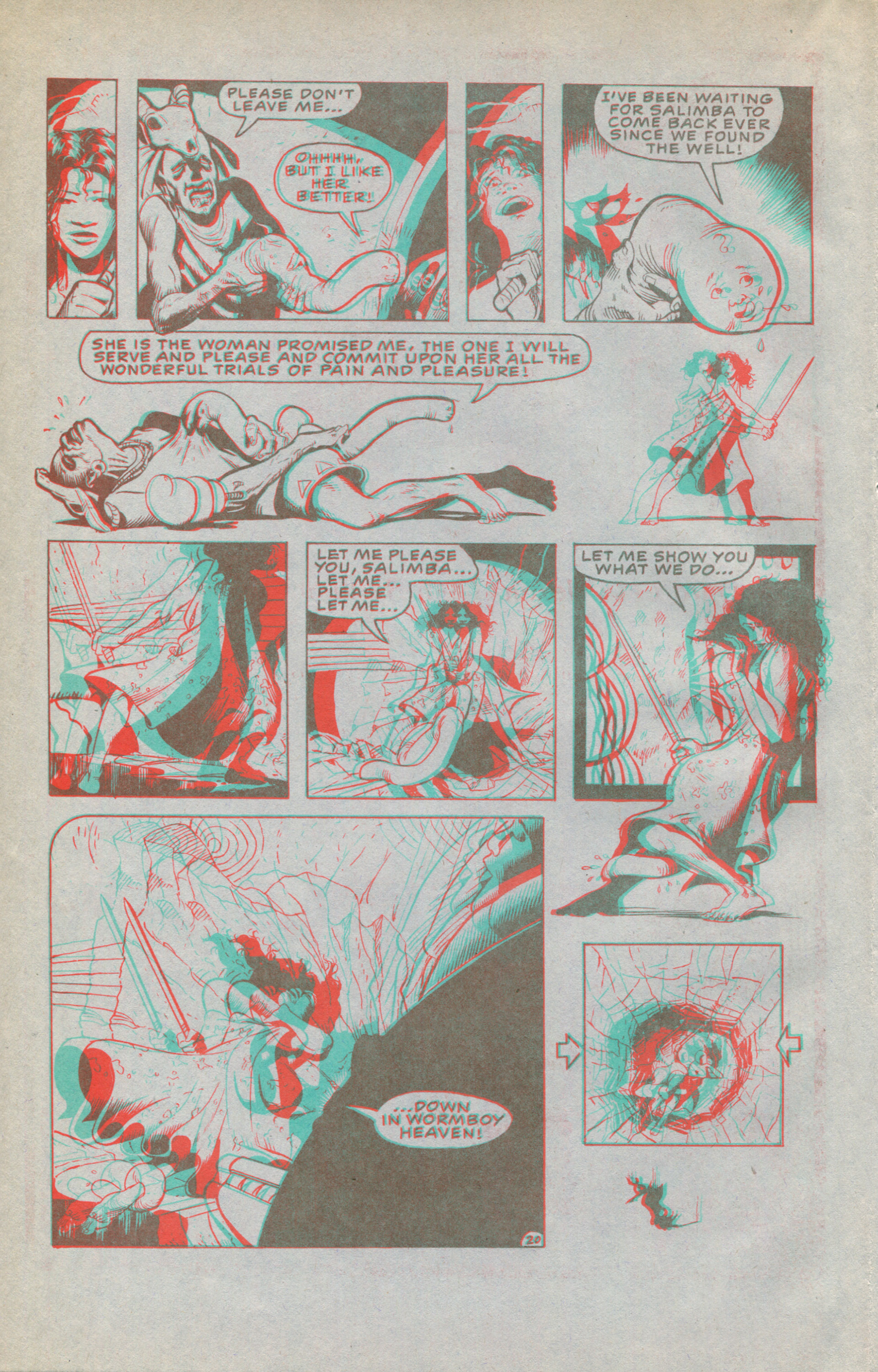 Read online Blackthorne 3-D Series comic -  Issue #9 - 22