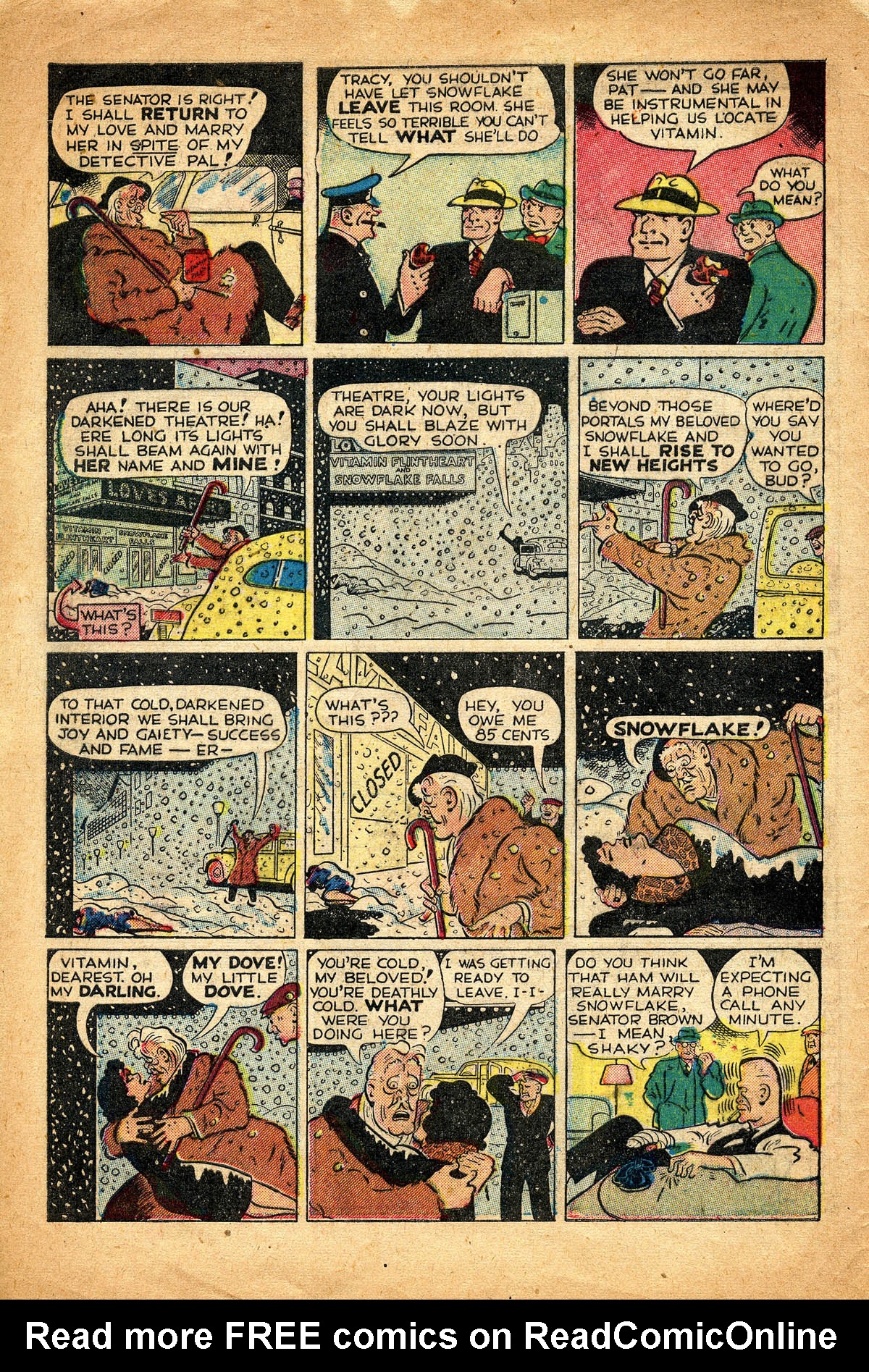 Read online Dick Tracy comic -  Issue #32 - 6