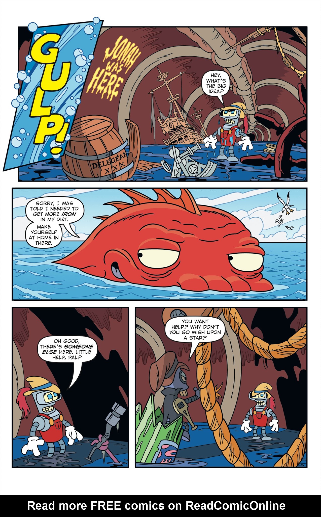 Read online Futurama Comics comic -  Issue #83 - 18