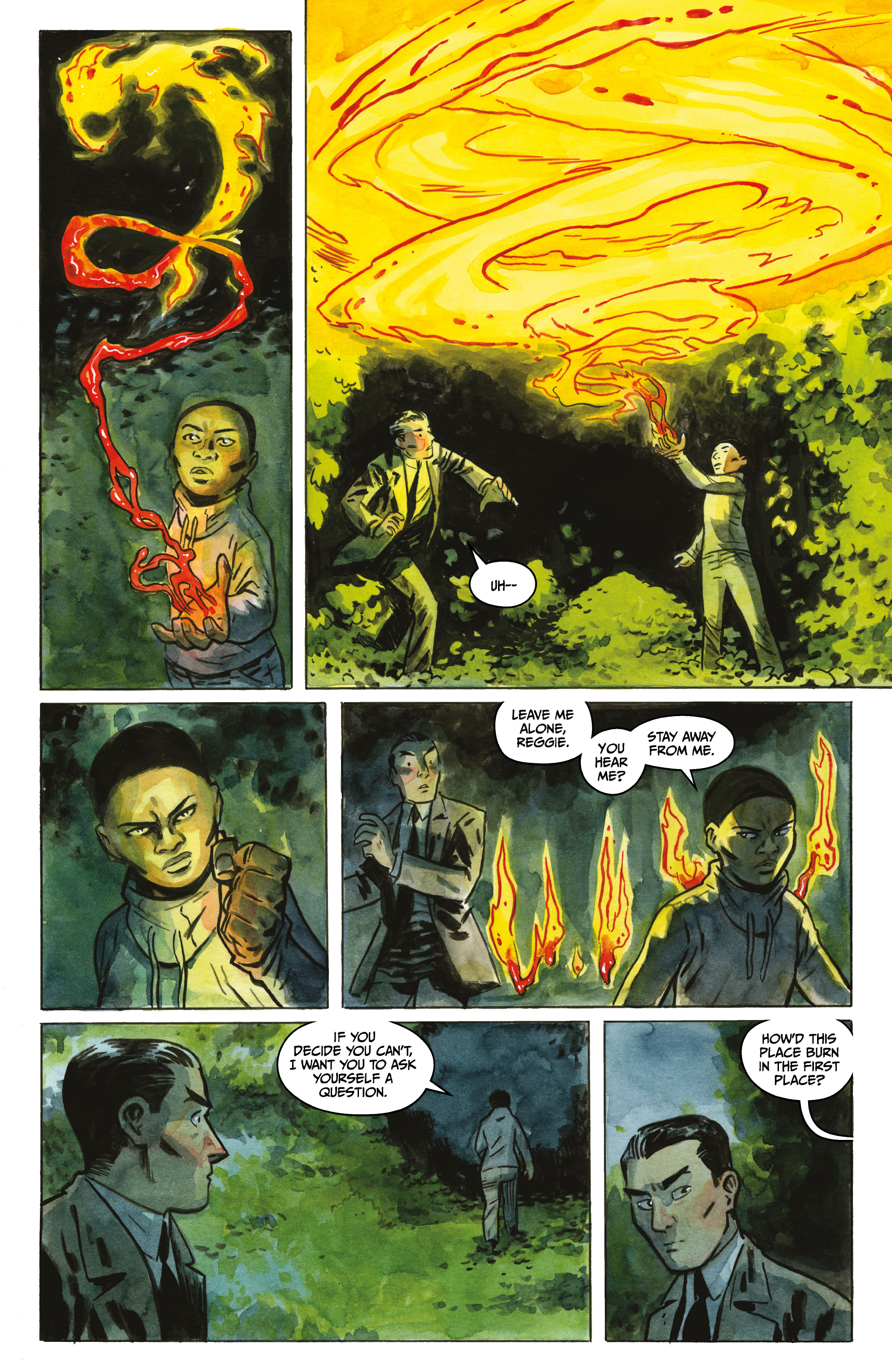 Read online Manor Black: Fire in the Blood comic -  Issue #4 - 5