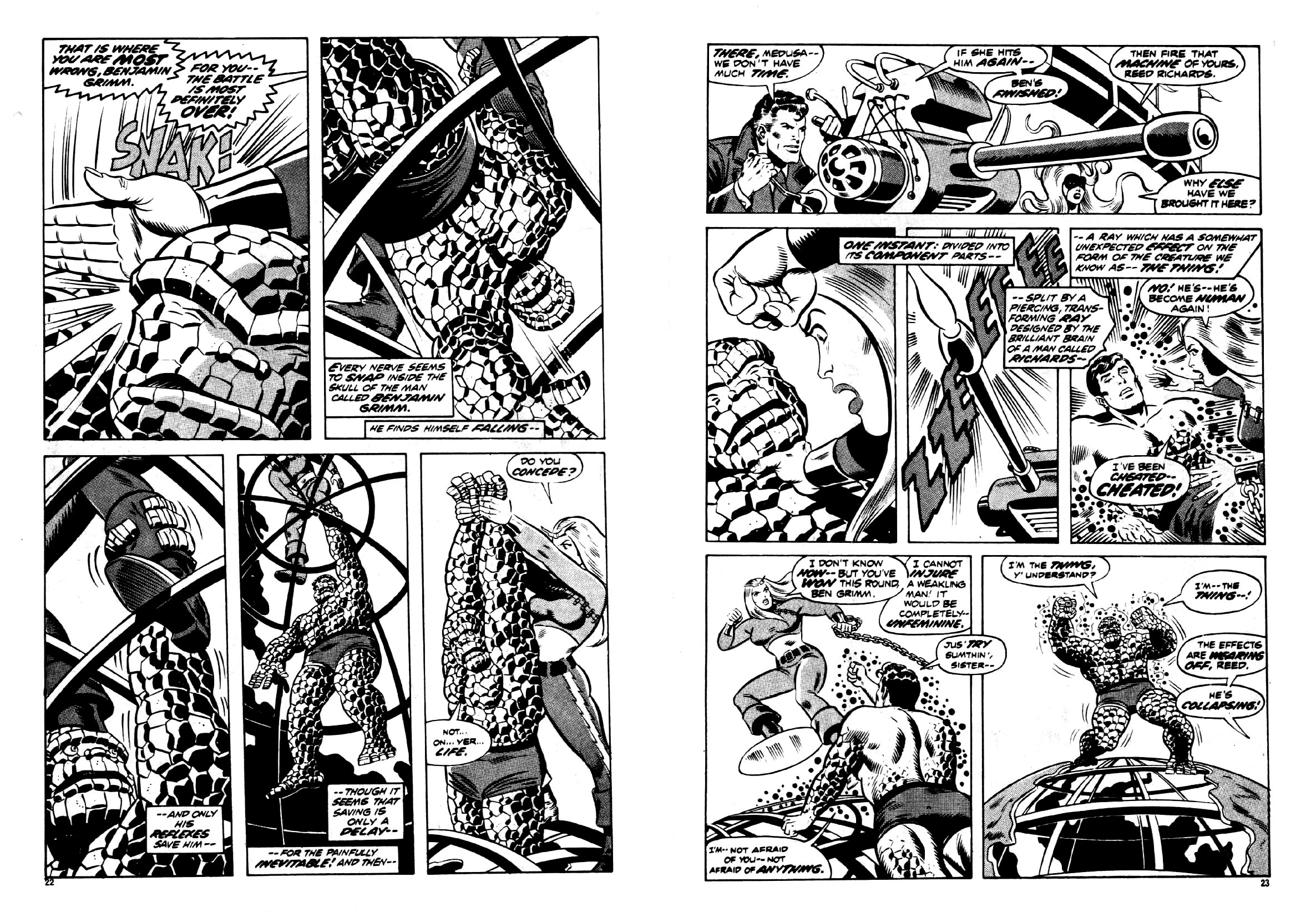 Read online Complete Fantastic Four comic -  Issue #1 - 12