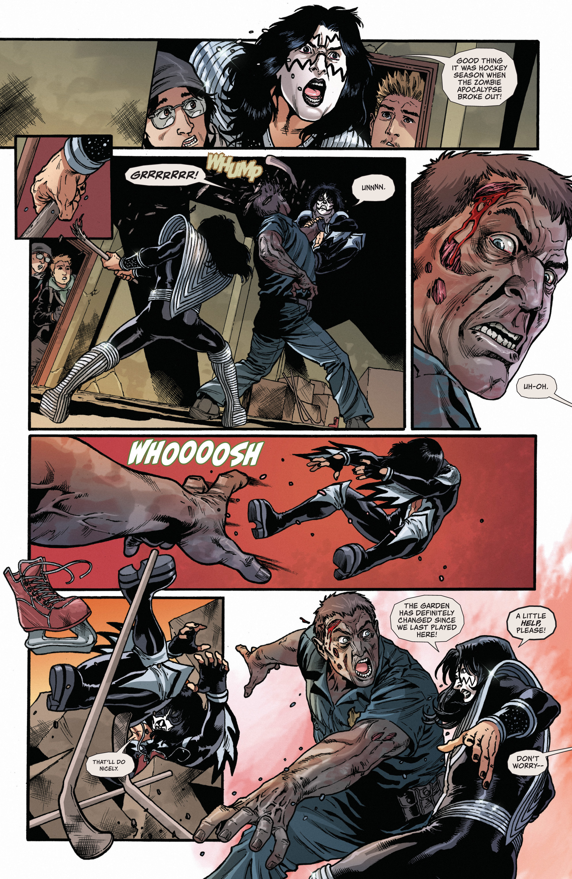 Read online Kiss: Zombies comic -  Issue #2 - 9