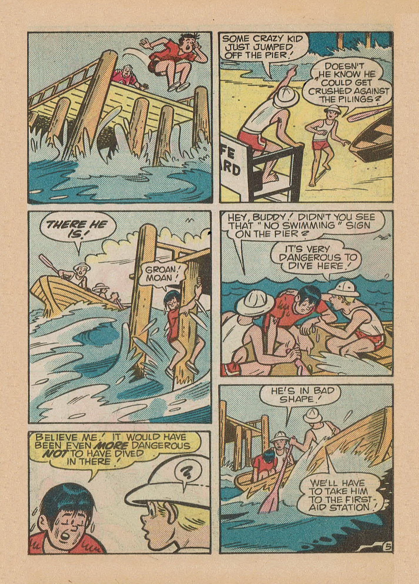 Read online Jughead Jones Comics Digest comic -  Issue #46 - 63