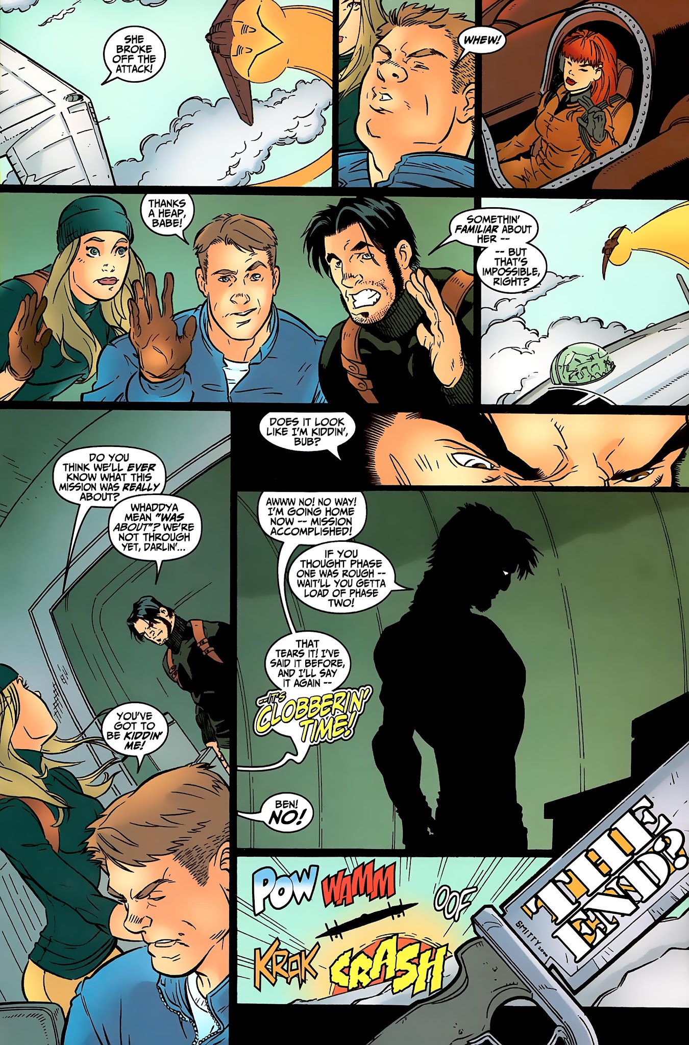 Read online Before the Fantastic Four: Ben Grimm and Logan comic -  Issue #3 - 22