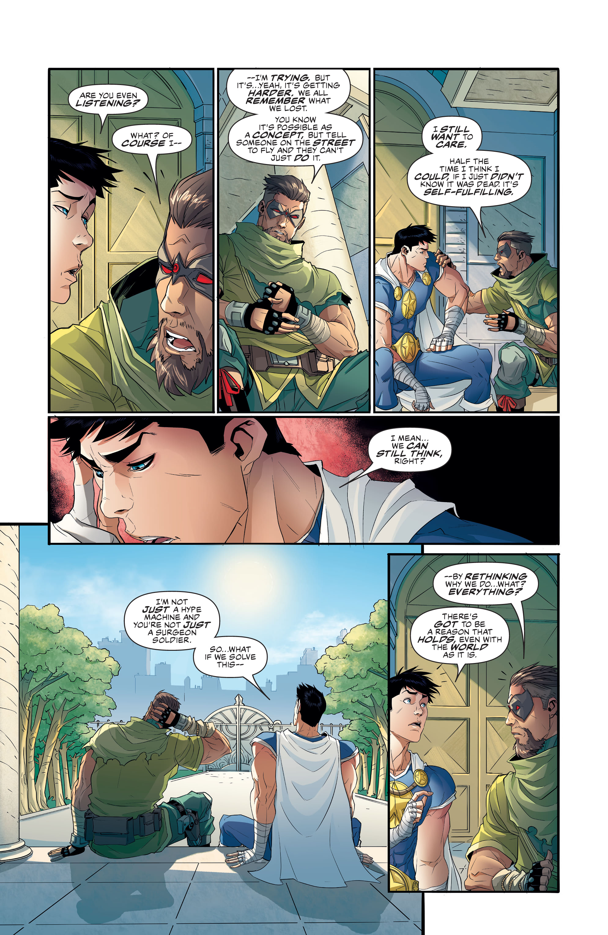 Read online Commanders In Crisis comic -  Issue #6 - 7