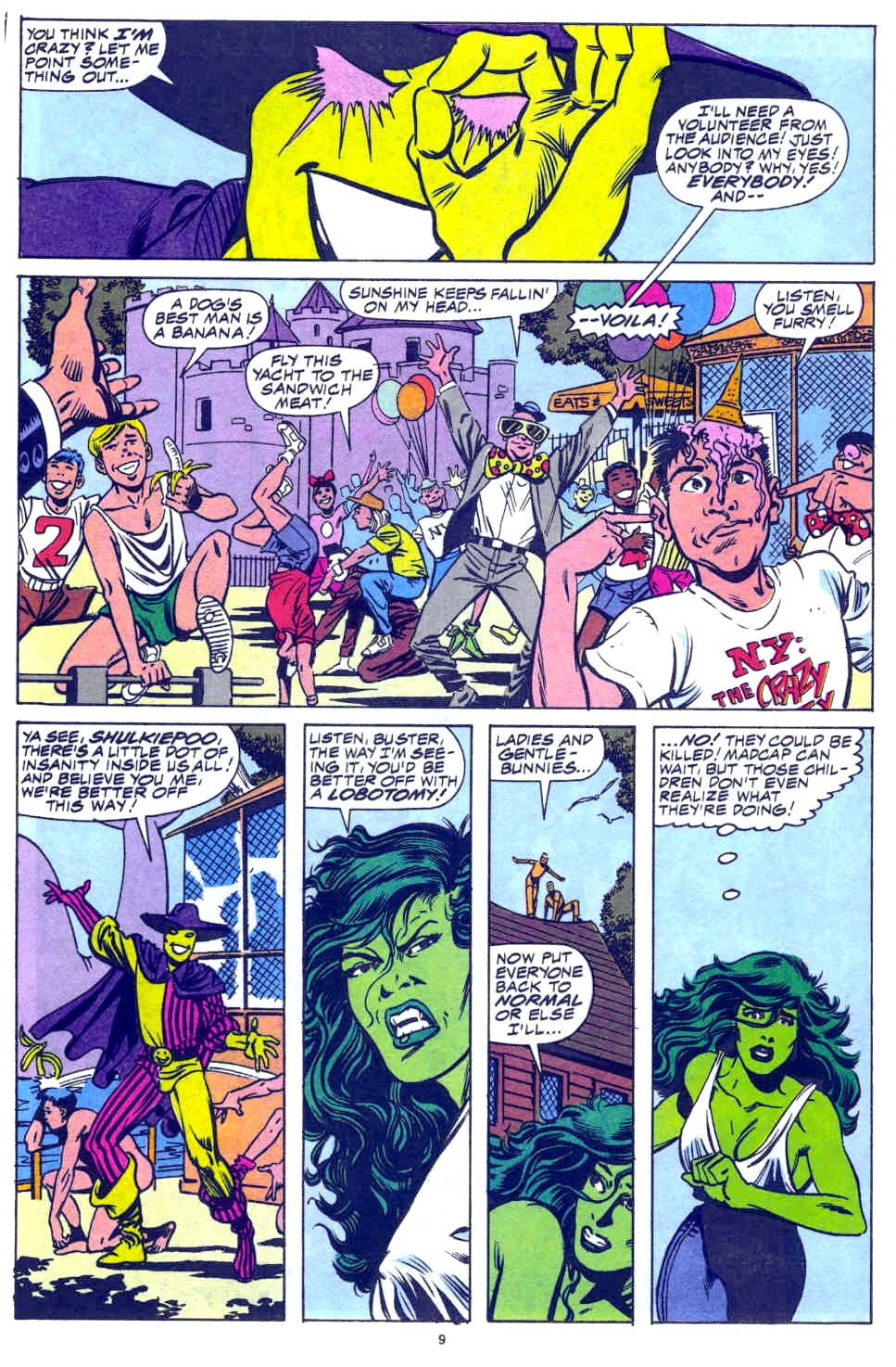 Read online The Sensational She-Hulk comic -  Issue #9 - 9