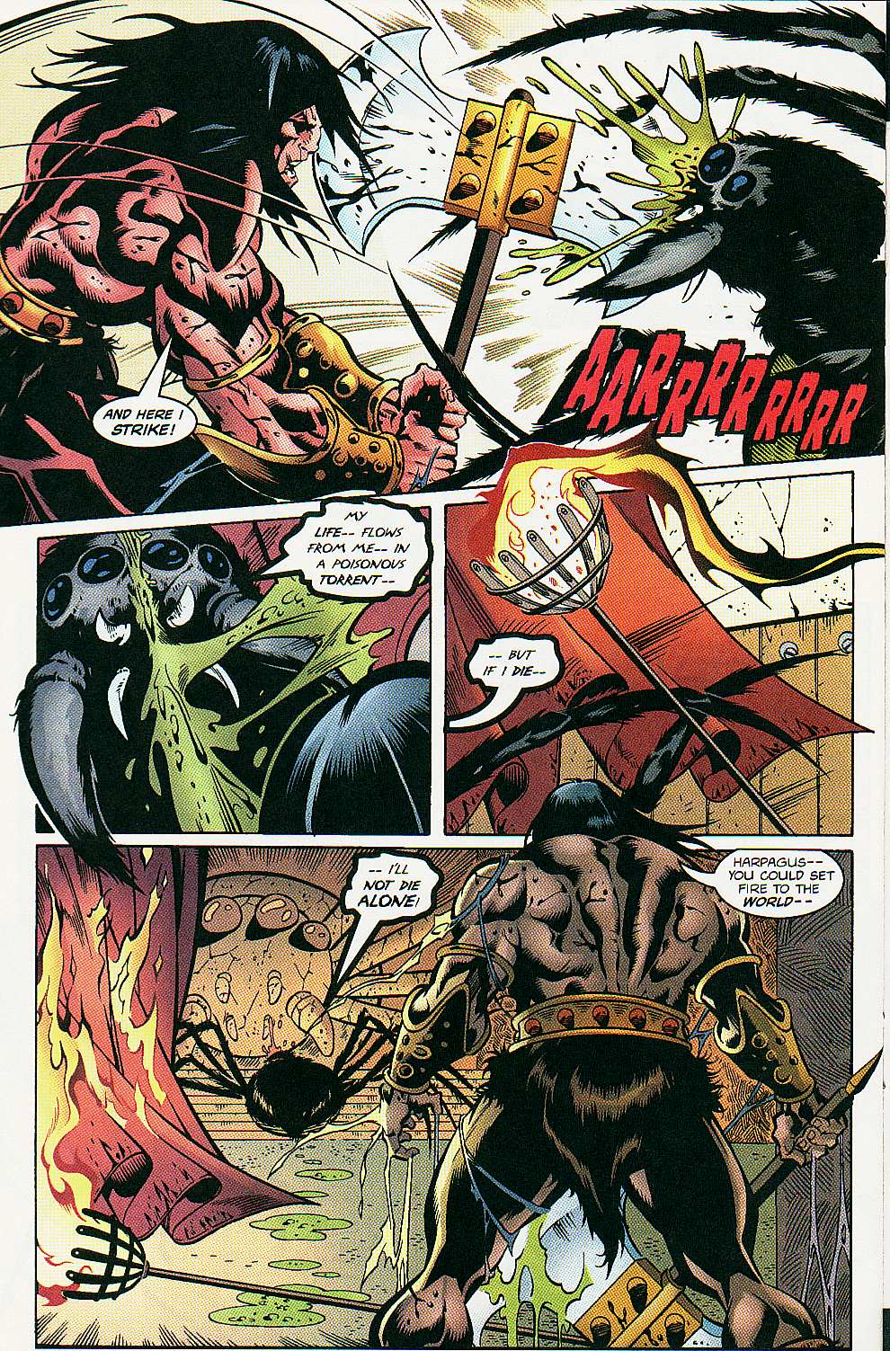 Read online Conan: Lord of the Spiders comic -  Issue #3 - 23