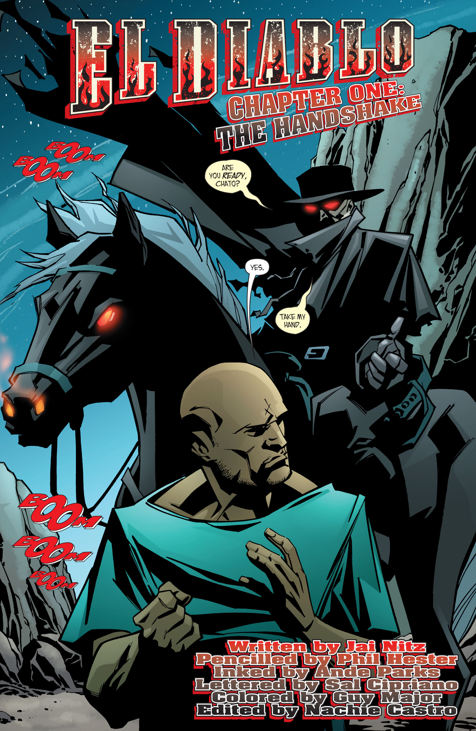 Read online El Diablo (2008) comic -  Issue #1 - 2