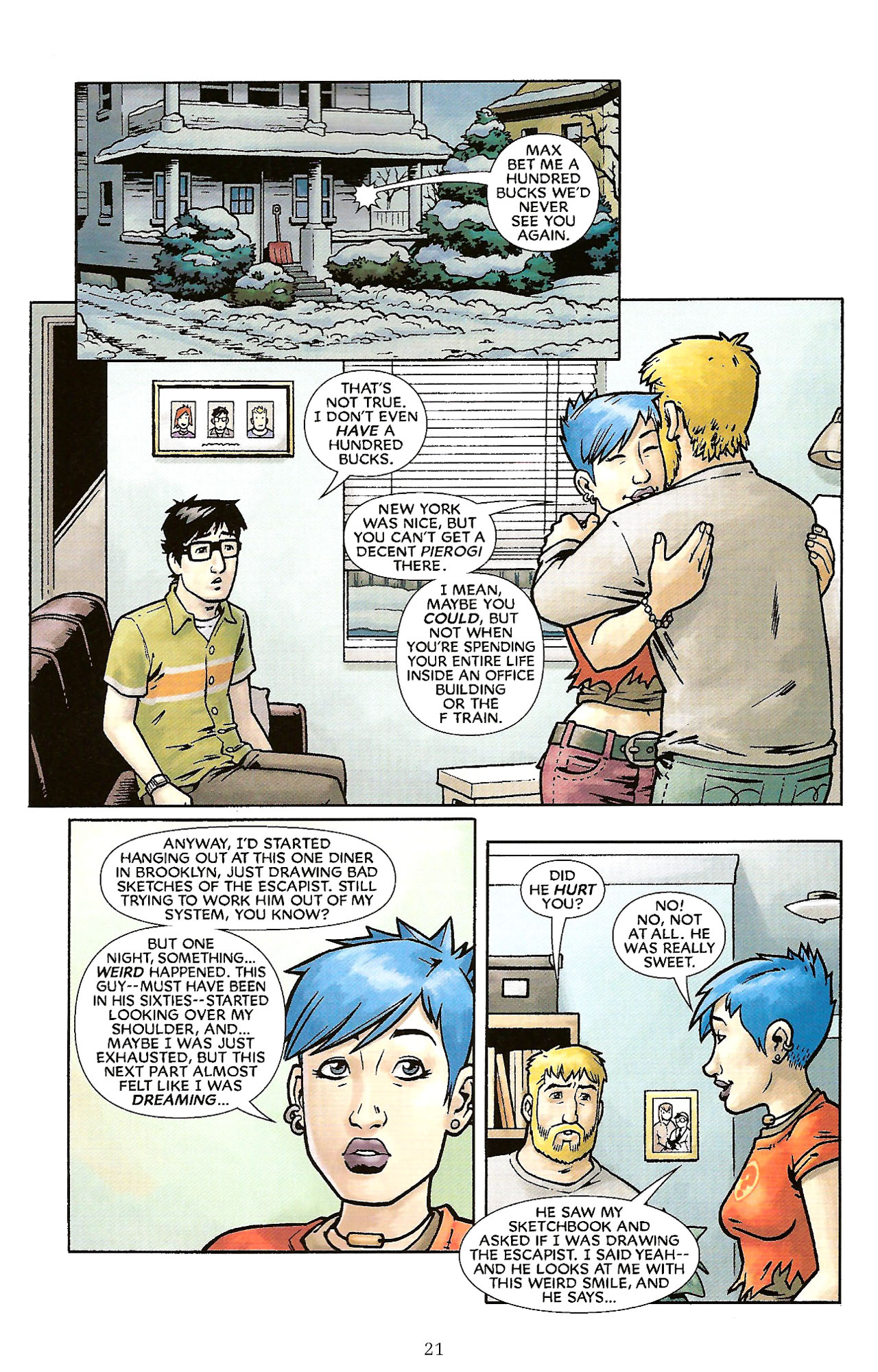 Read online The Escapists comic -  Issue #6 - 23