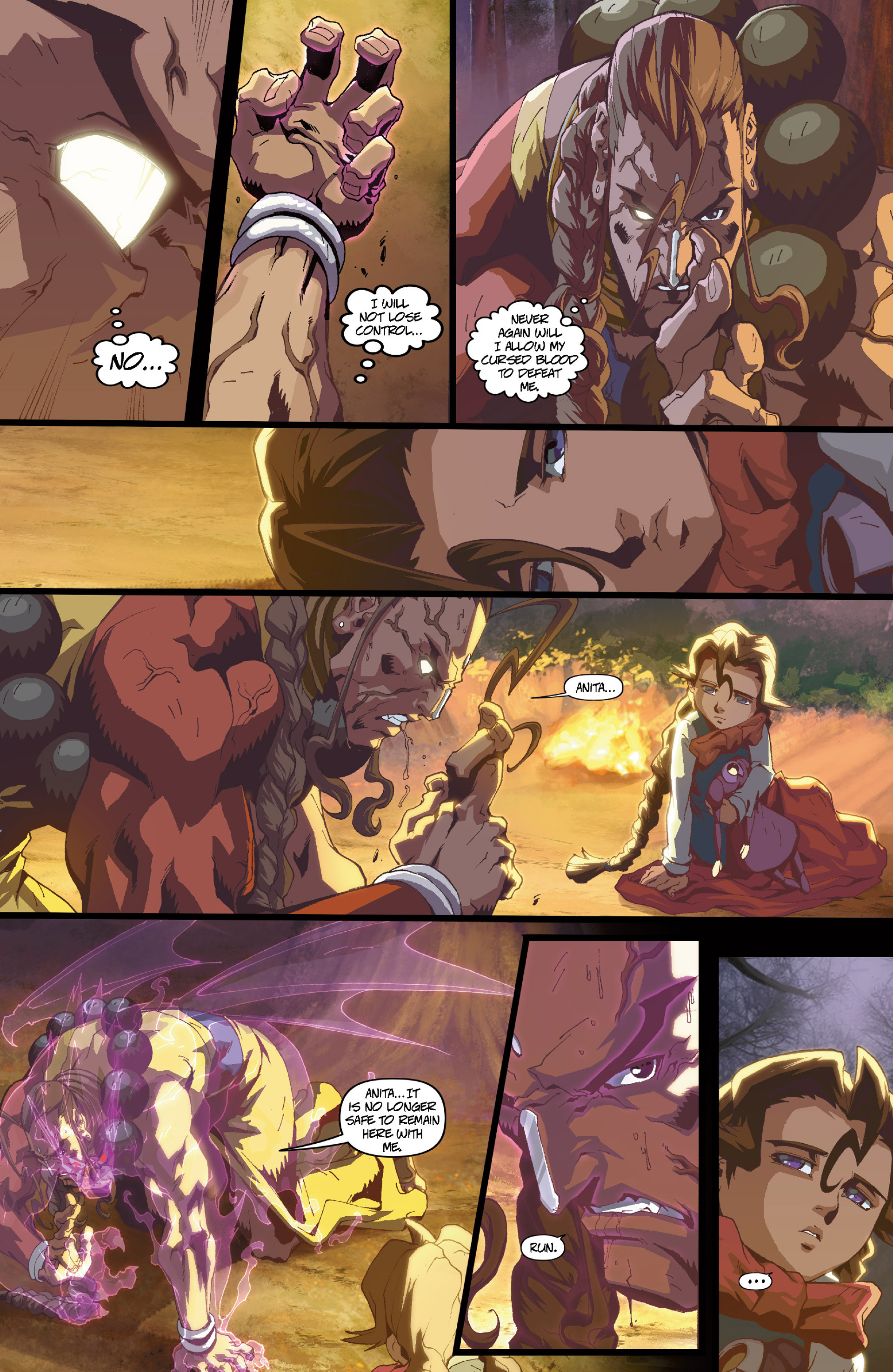 Read online Darkstalkers comic -  Issue #6 - 15
