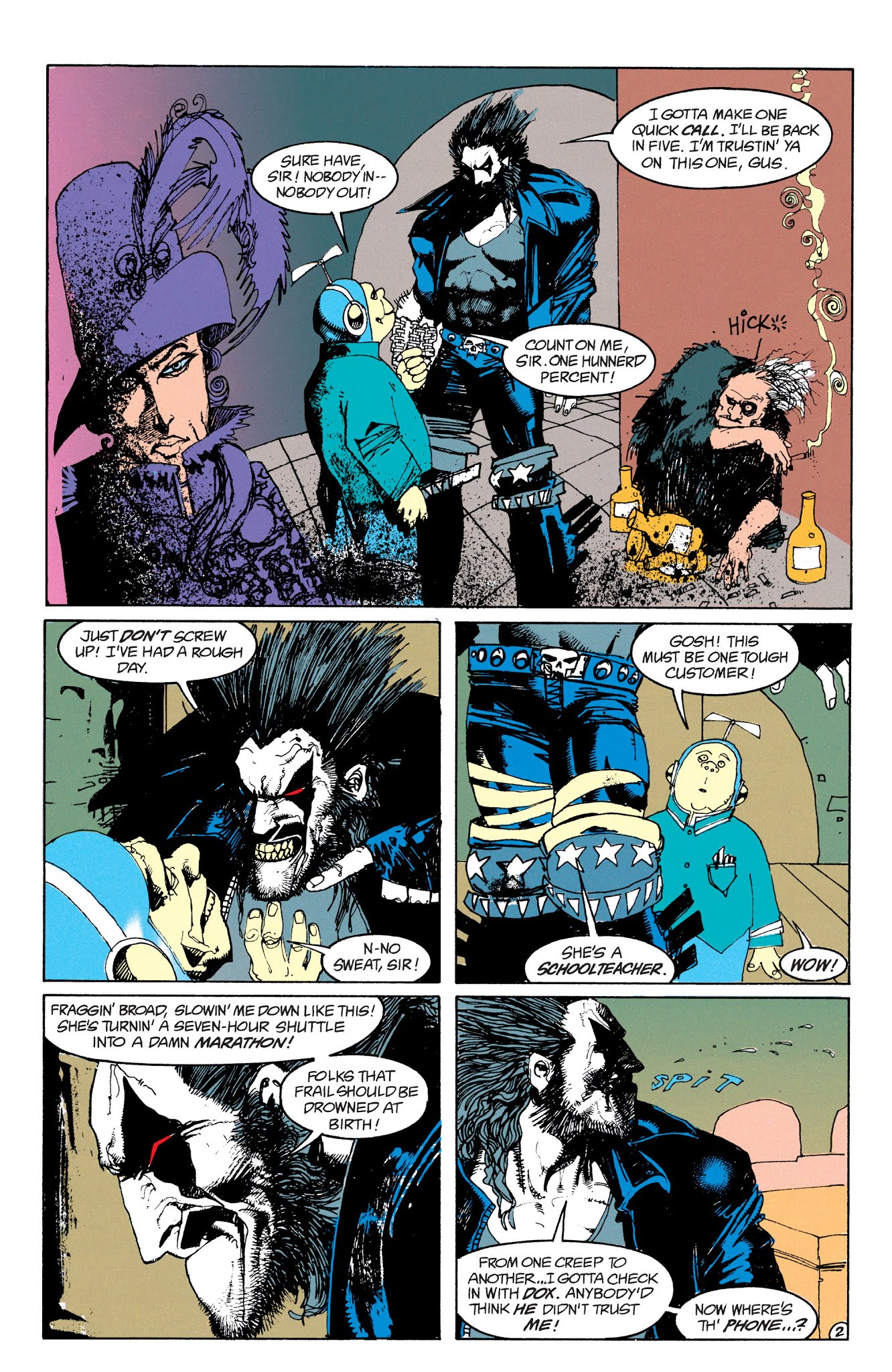 Read online Lobo by Keith Giffen & Alan Grant comic -  Issue # TPB 1 (Part 1) - 34