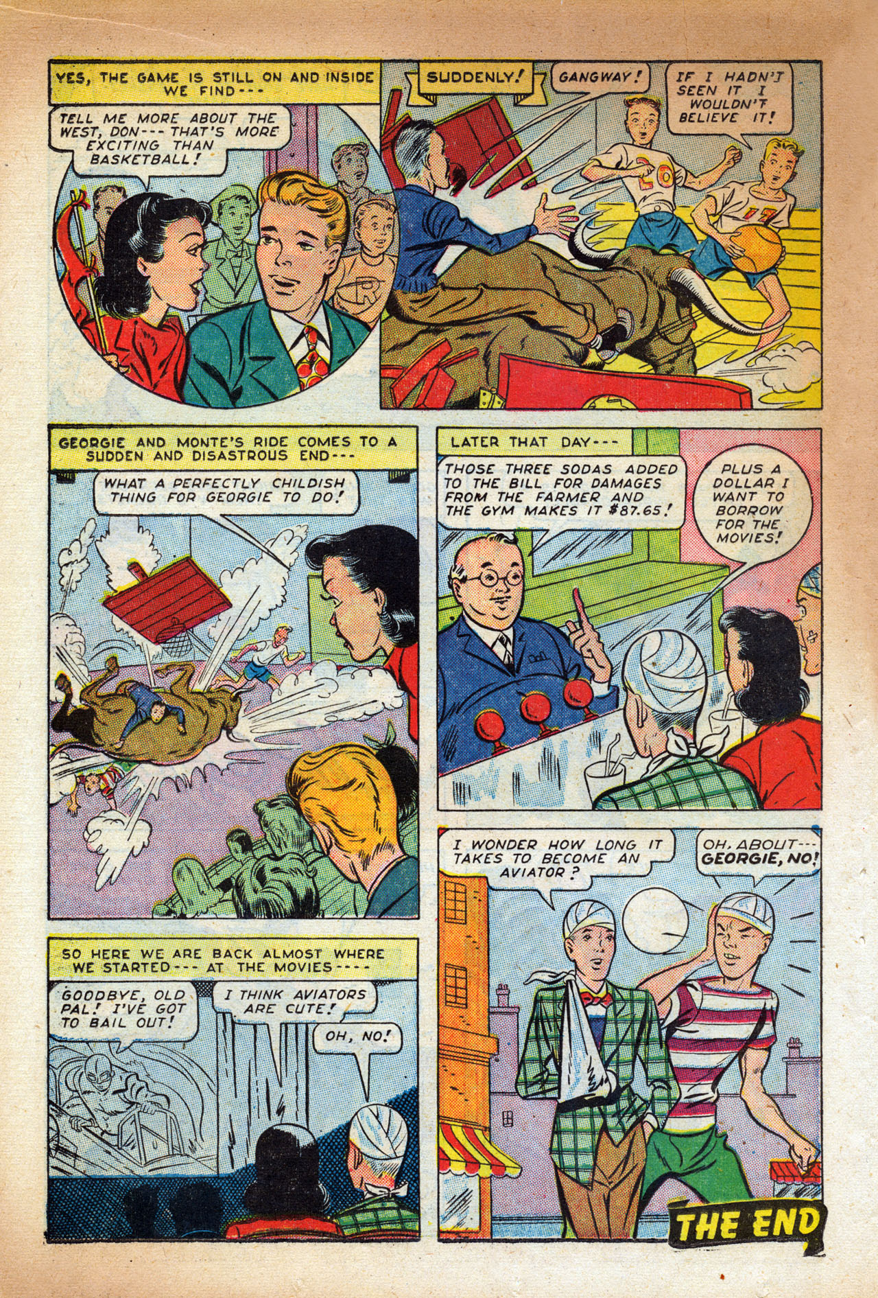 Read online Georgie Comics (1945) comic -  Issue #3 - 34