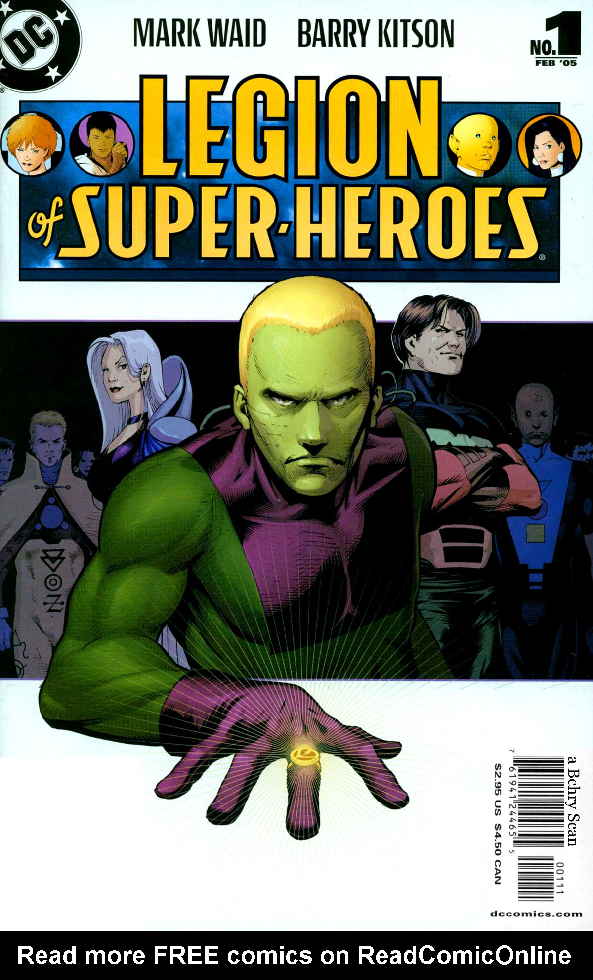 Read online Legion of Super-Heroes (2005) comic -  Issue #1 - 1