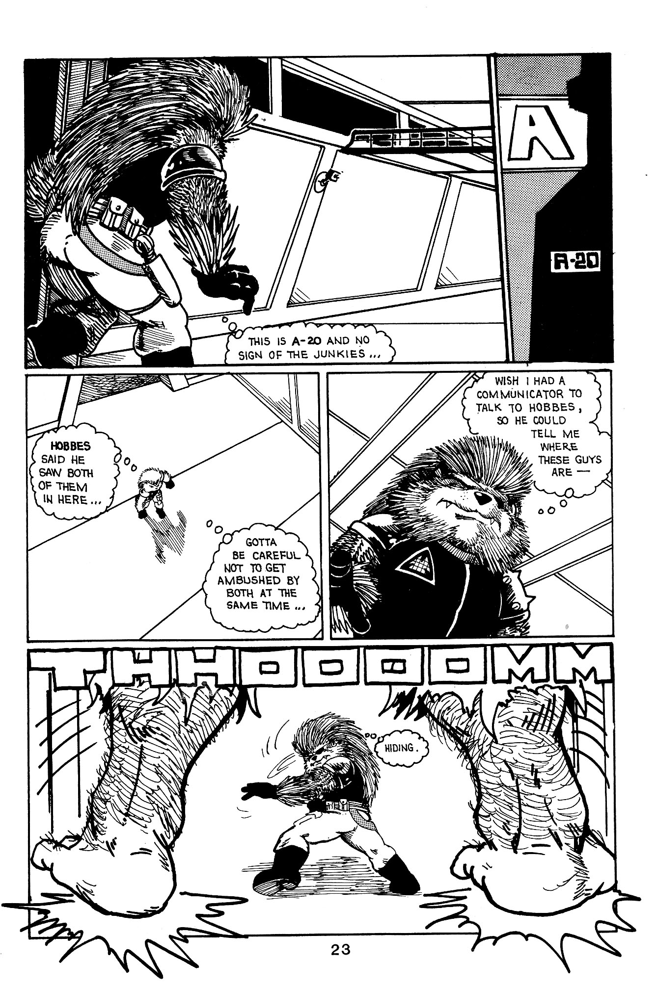 Read online Space Beaver comic -  Issue #7 - 25