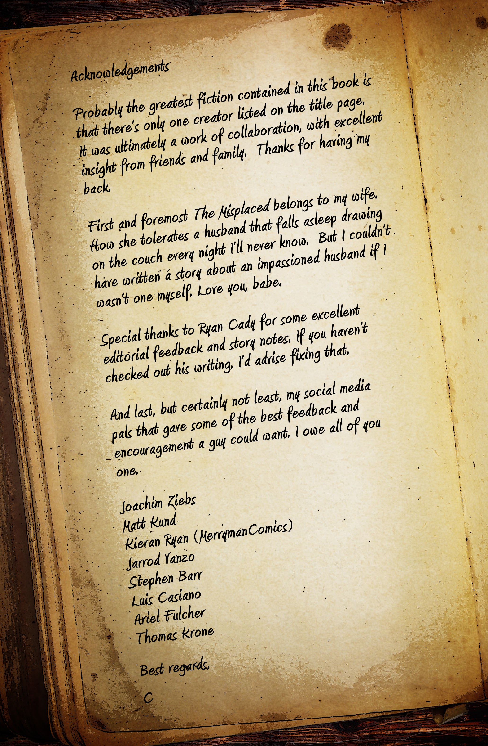 Read online The Misplaced comic -  Issue #1 - 32