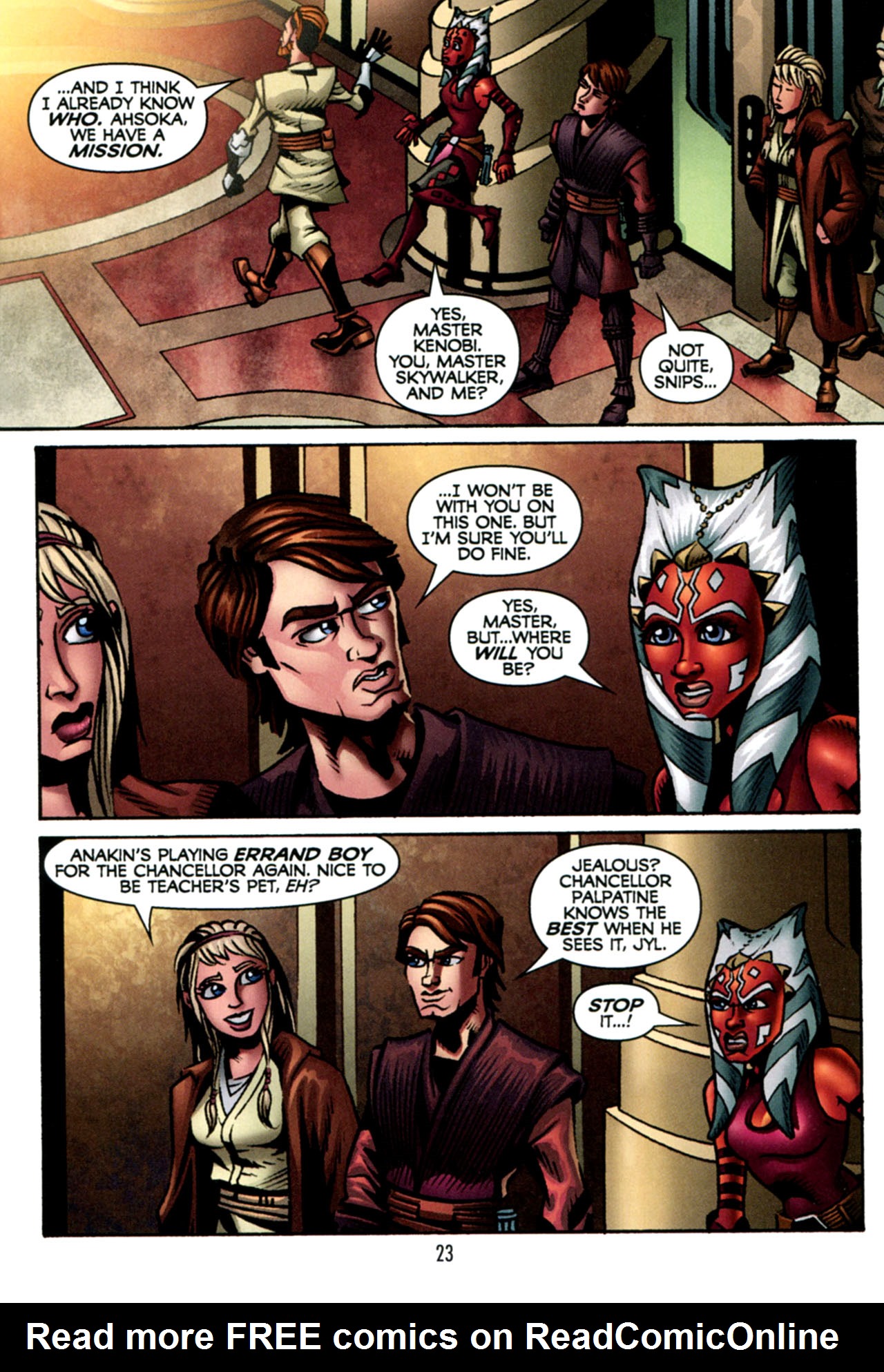 Read online Star Wars: The Clone Wars - The Starcrusher Trap comic -  Issue # Full - 24