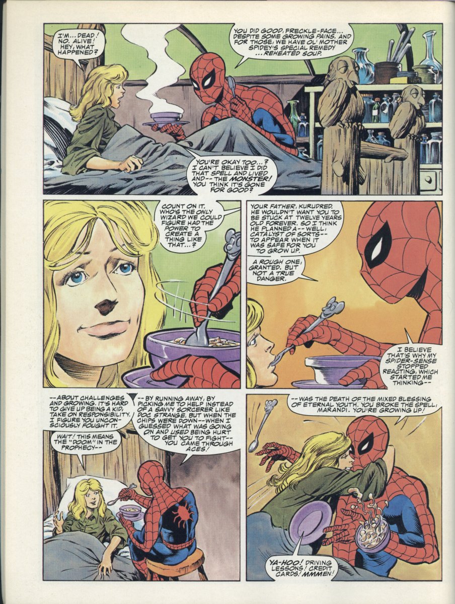 Read online Marvel Graphic Novel comic -  Issue #22 - Spider-Man - Hooky - 57