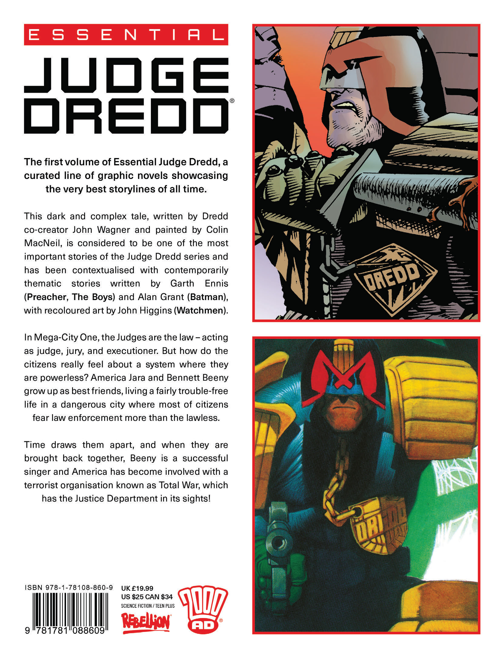 Read online Essential Judge Dredd: America comic -  Issue # TPB (Part 2) - 64