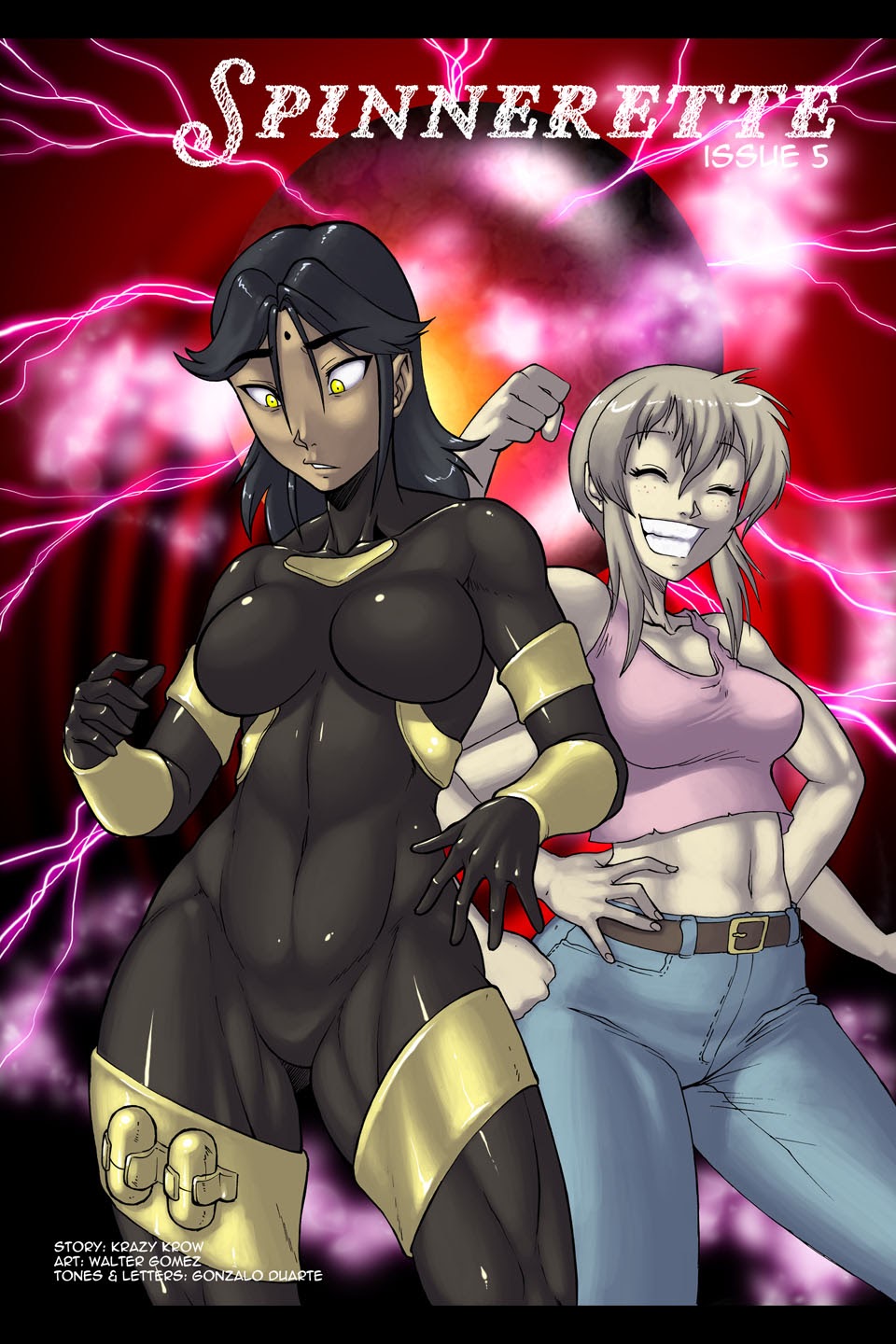 Read online Spinnerette comic -  Issue #5 - 1