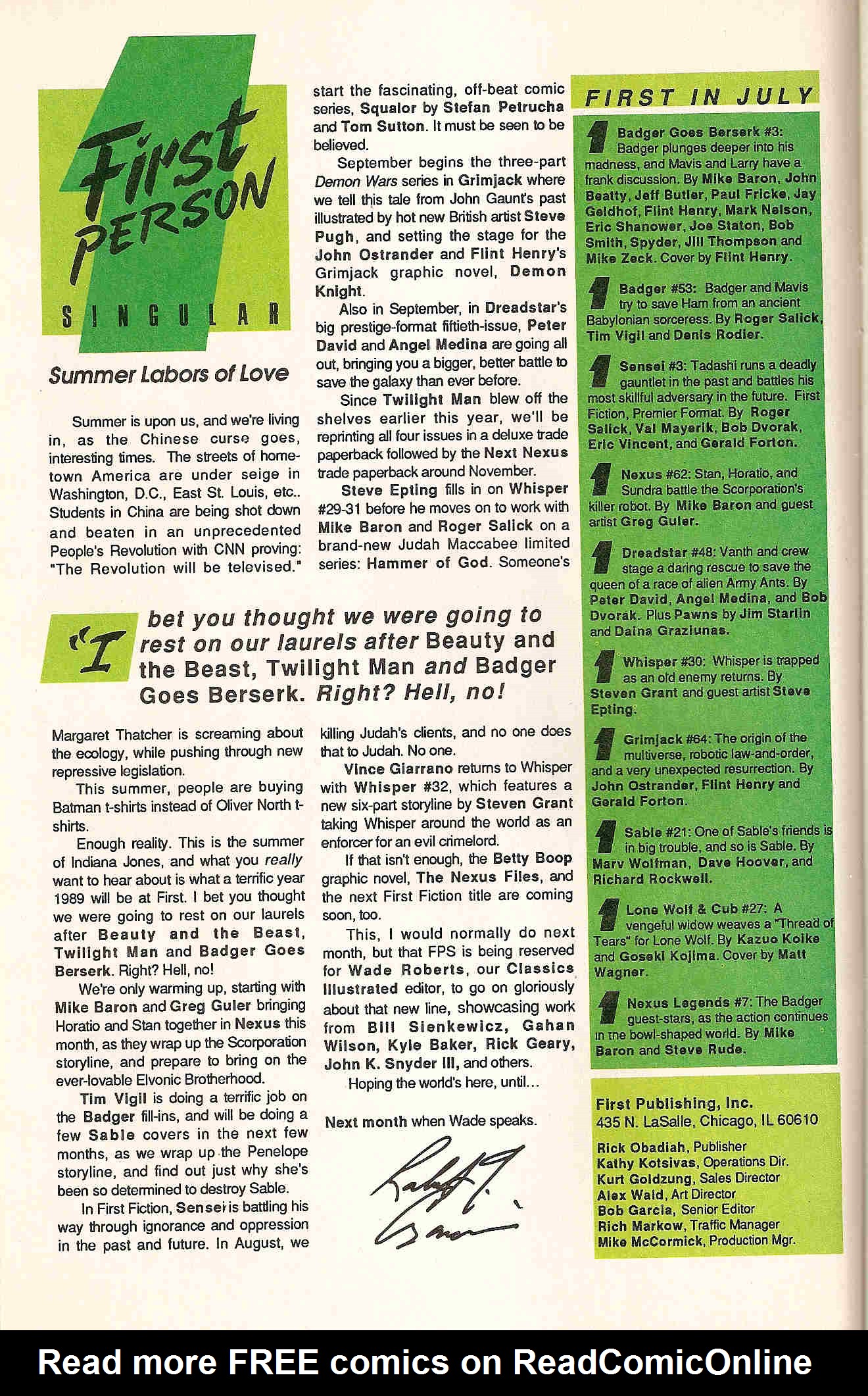 Read online Sable comic -  Issue #21 - 14