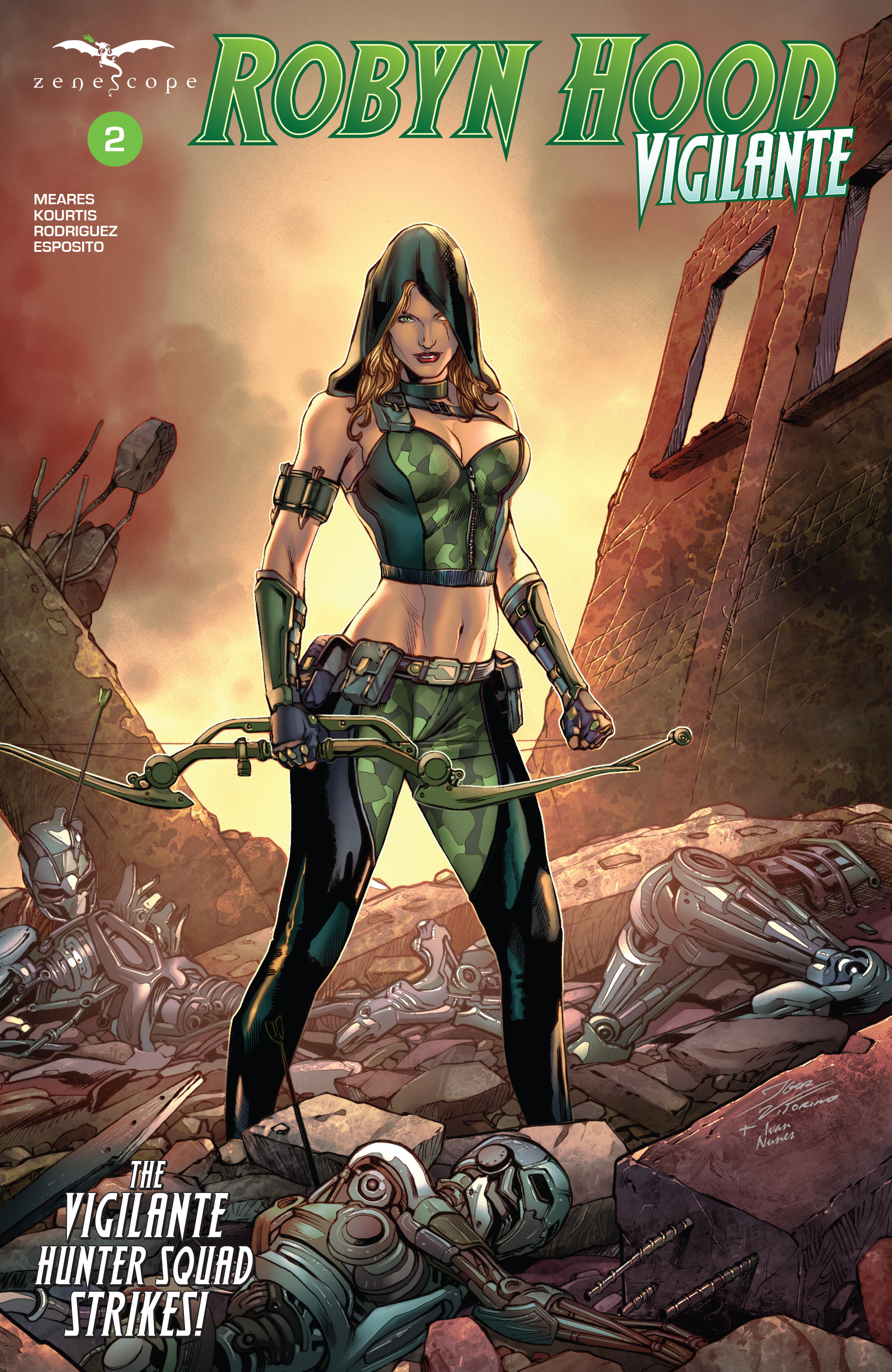 Read online Robyn Hood: Vigilante comic -  Issue #2 - 1