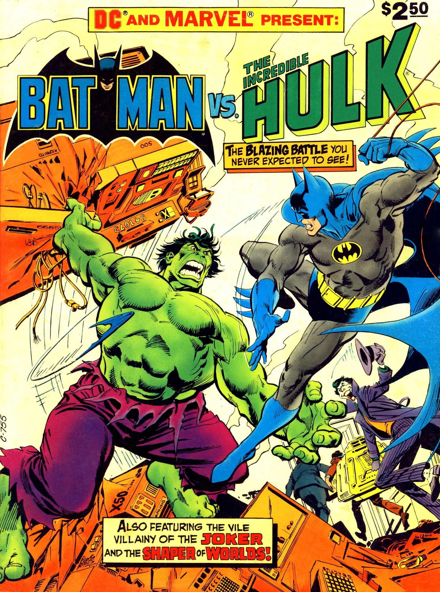 Read online Batman vs. The Incredible Hulk comic -  Issue # Full - 1