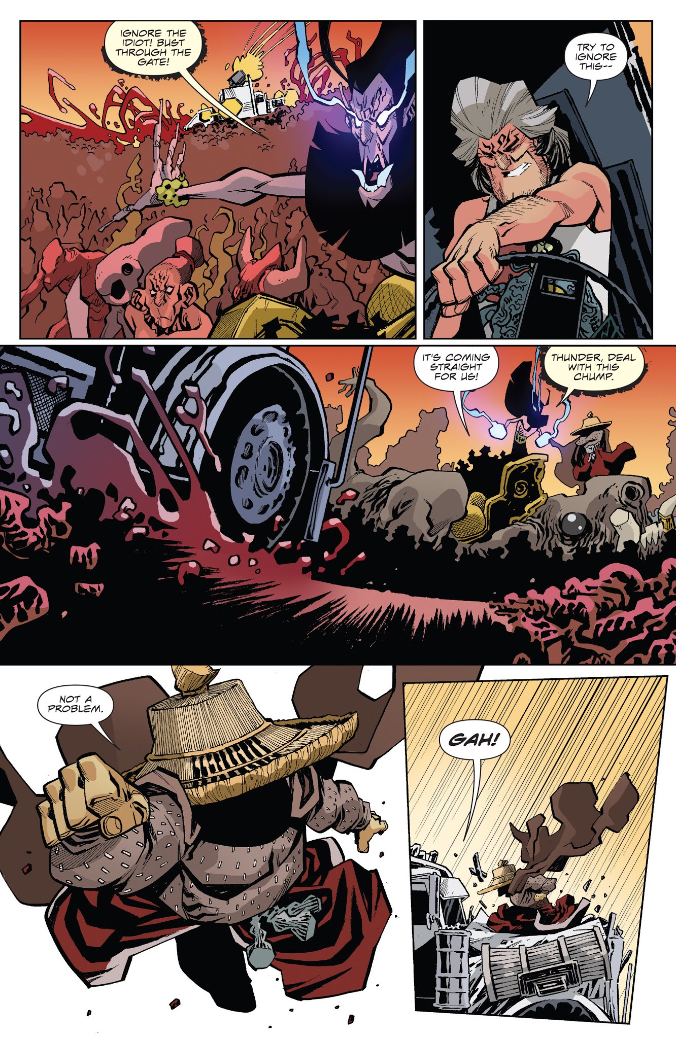 Read online Big Trouble in Little China: Old Man Jack comic -  Issue #11 - 16