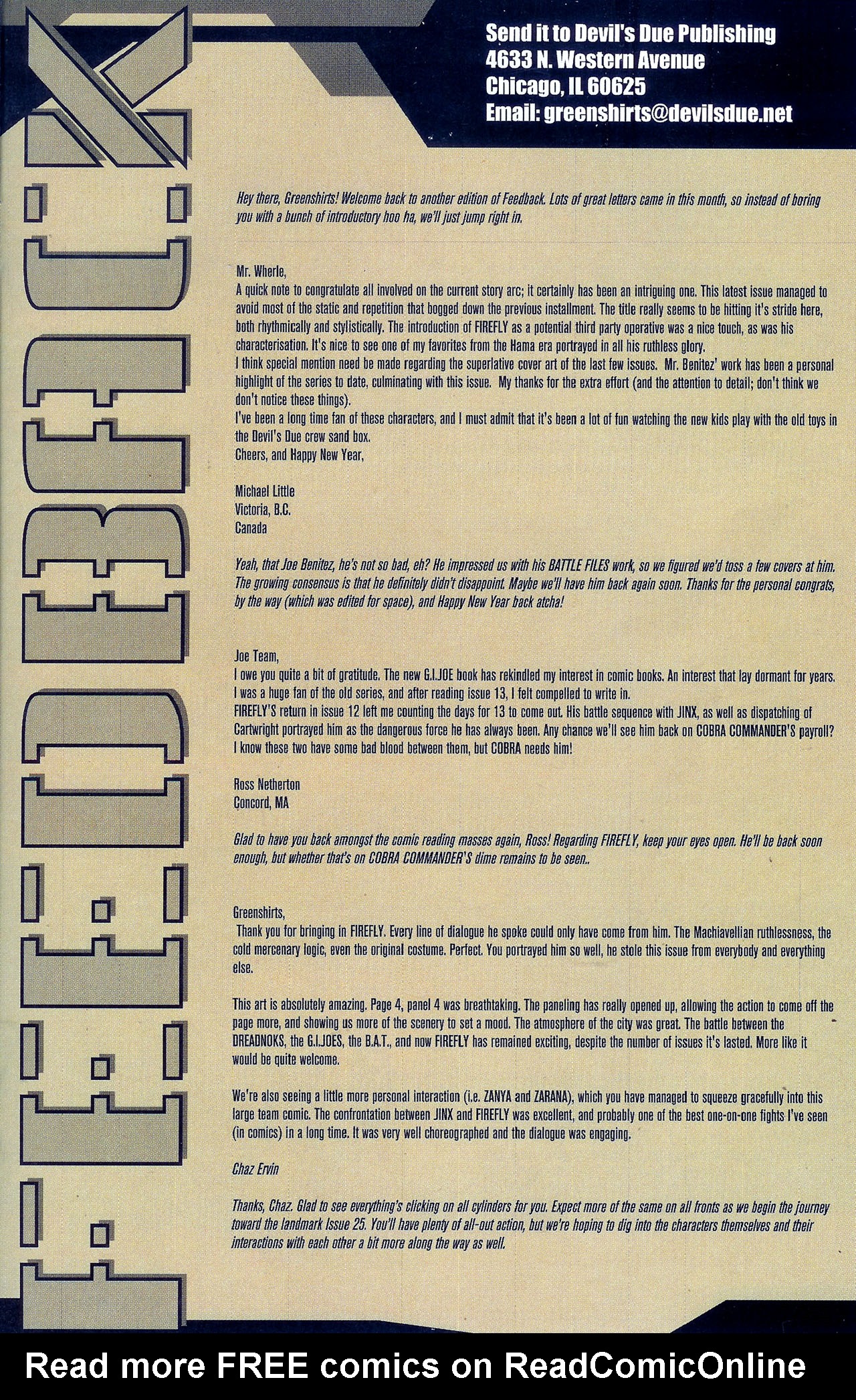 Read online G.I. Joe (2001) comic -  Issue #15 - 25