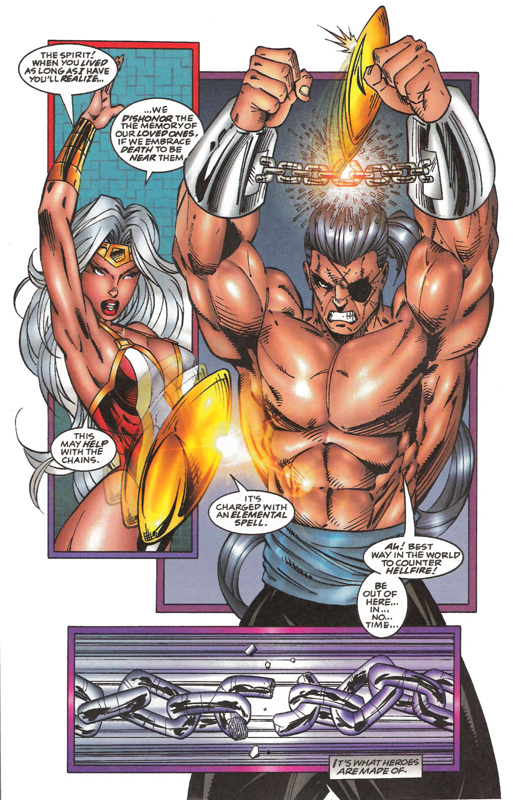 Read online Glory comic -  Issue #12 - 32