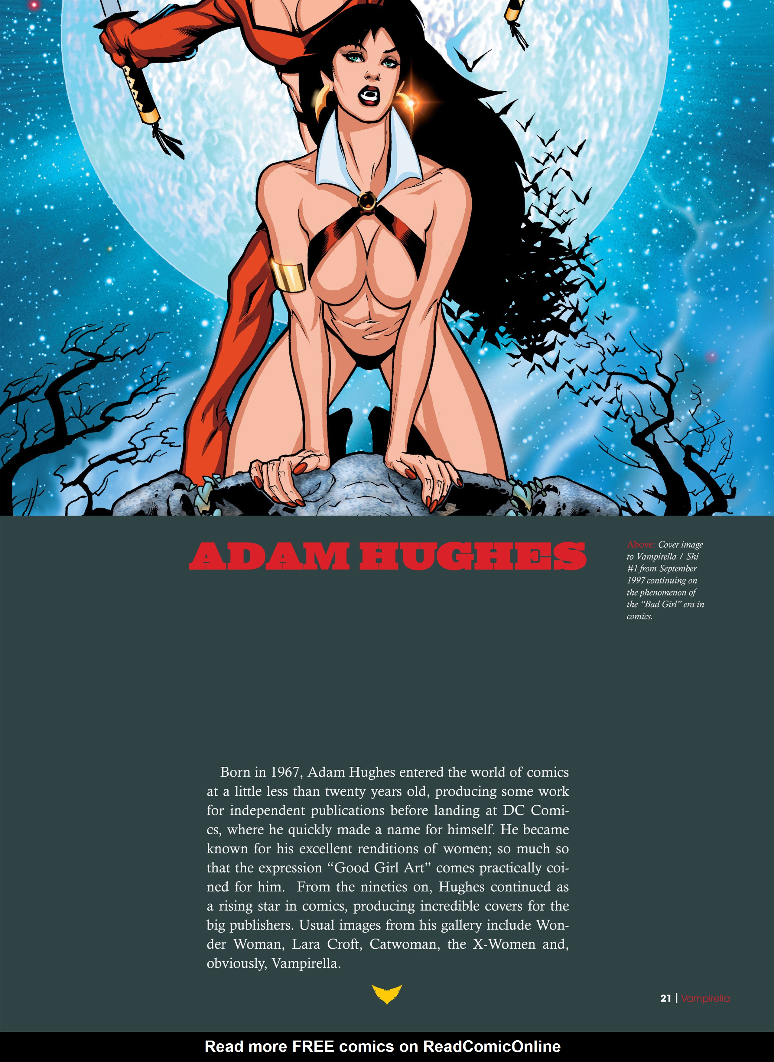 Read online The Art of Vampirella comic -  Issue # TPB (Part 1) - 22