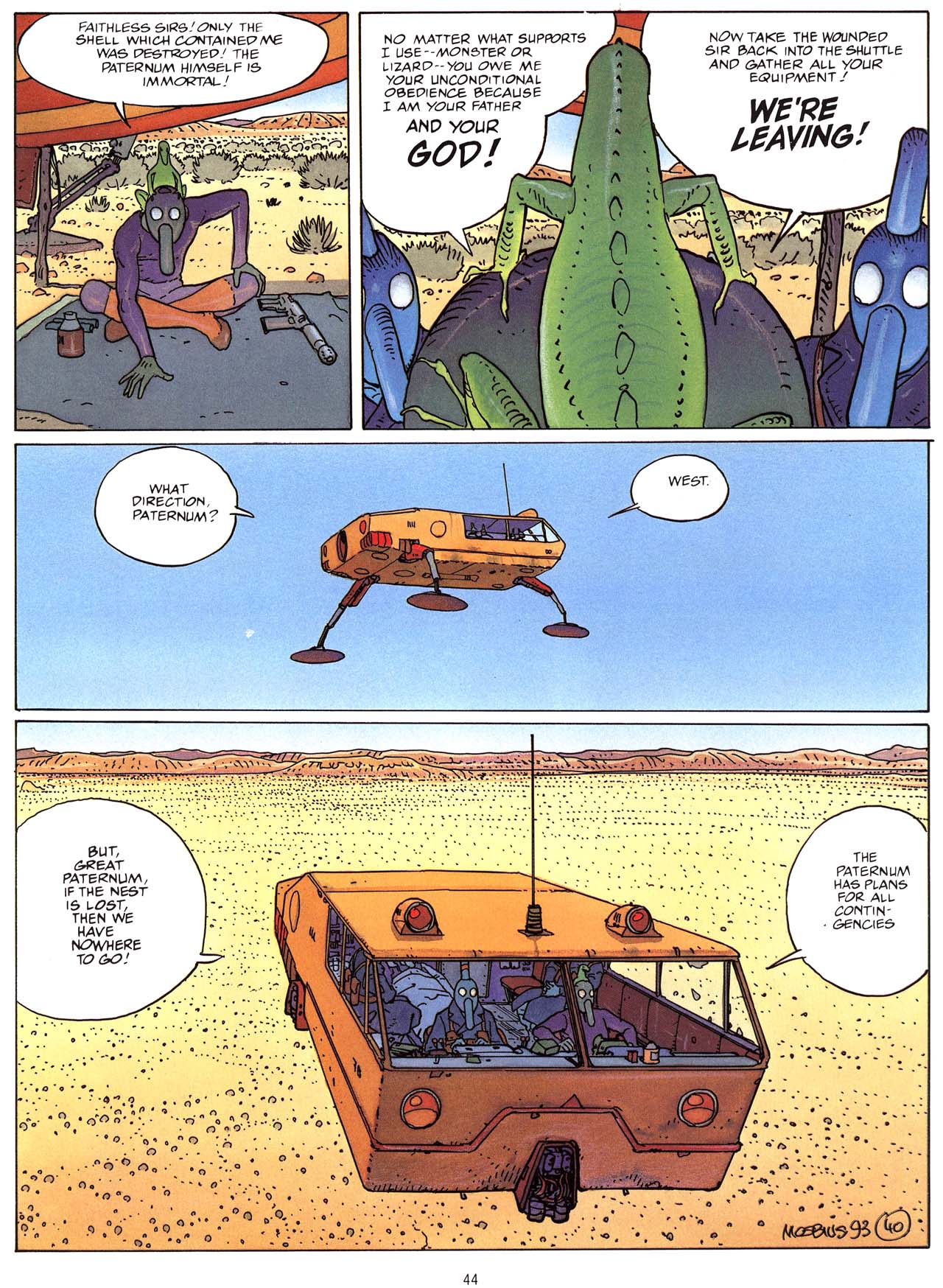 Read online Epic Graphic Novel: Moebius comic -  Issue # TPB 9 - 46