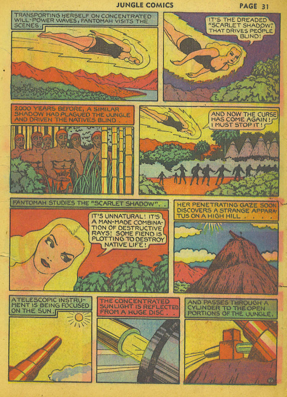 Read online Jungle Comics comic -  Issue #11 - 34