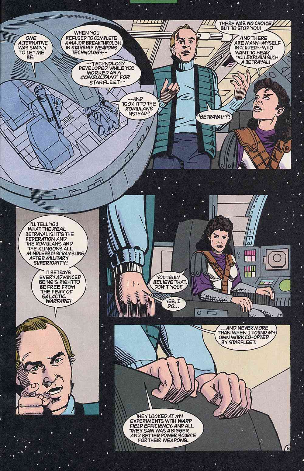 Read online Star Trek (1989) comic -  Issue #51 - 9